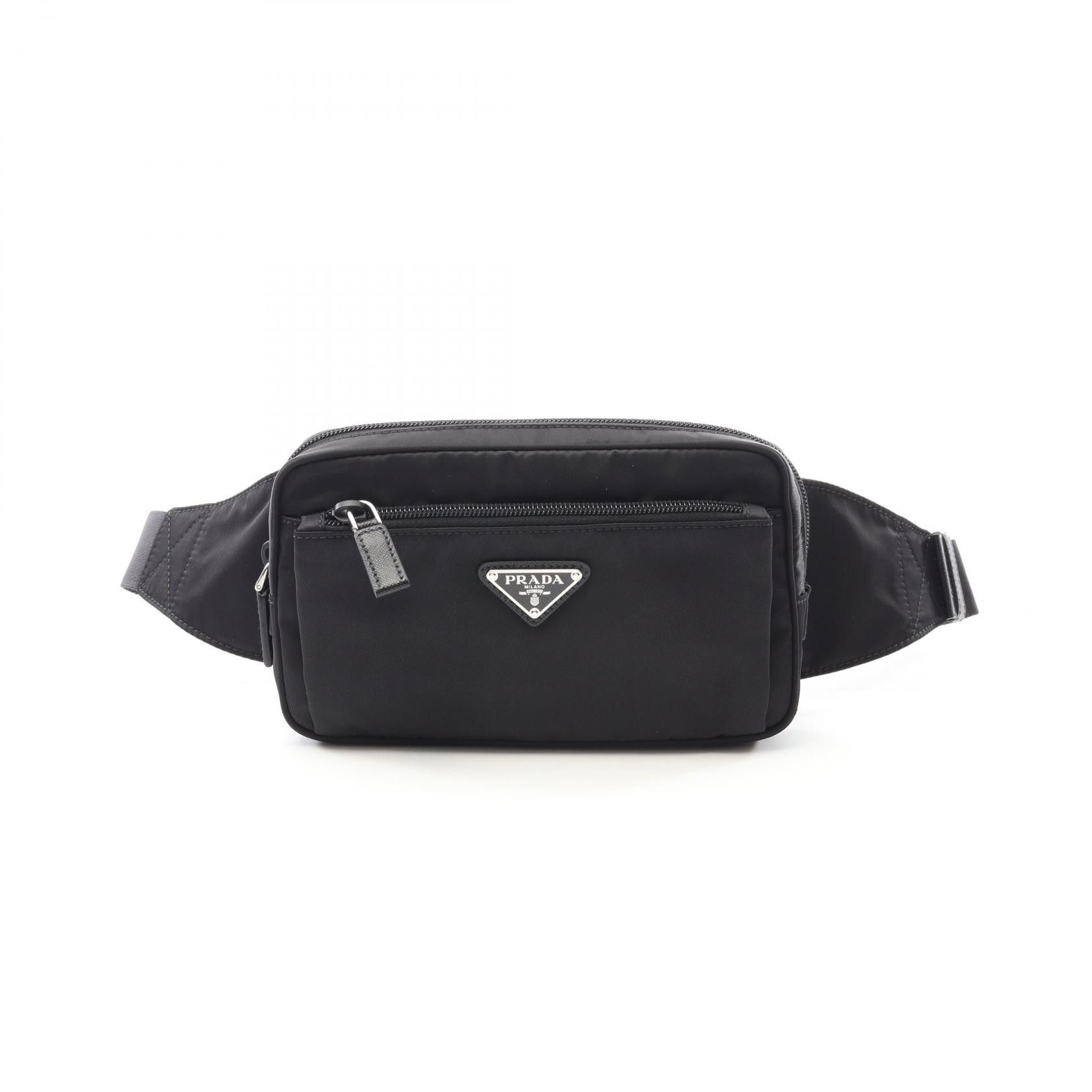 Prada Prada Prada TESSUTO Nylon Waist Bag Others Belt Bag 2VL977F0002 Size ONE SIZE - 1 Thumbnail