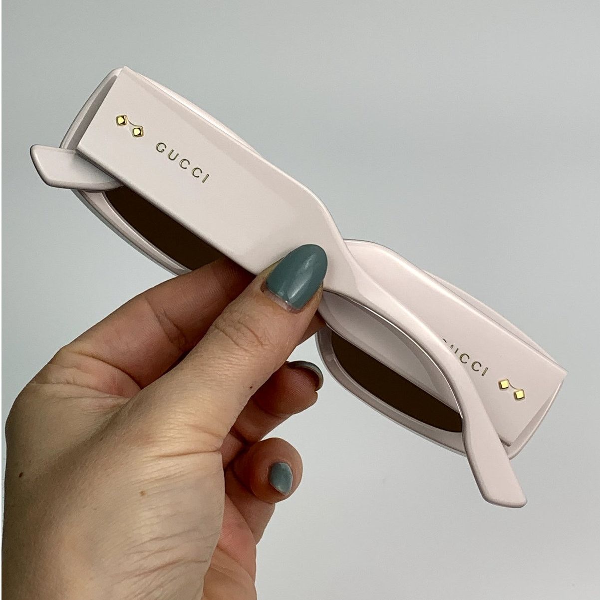 Gucci NEW Gucci Sunglasses GG1528S 003 Ivory Brown Women Authentic Size ONE SIZE - 10 Thumbnail