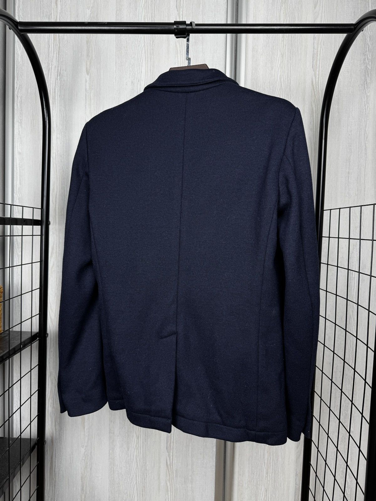 Woolrich Woolen Mills WOOLRICH JOHN RICH & BROS Blazer Mens MEDIUM Half Lined Blue Size 40R - 9 Thumbnail