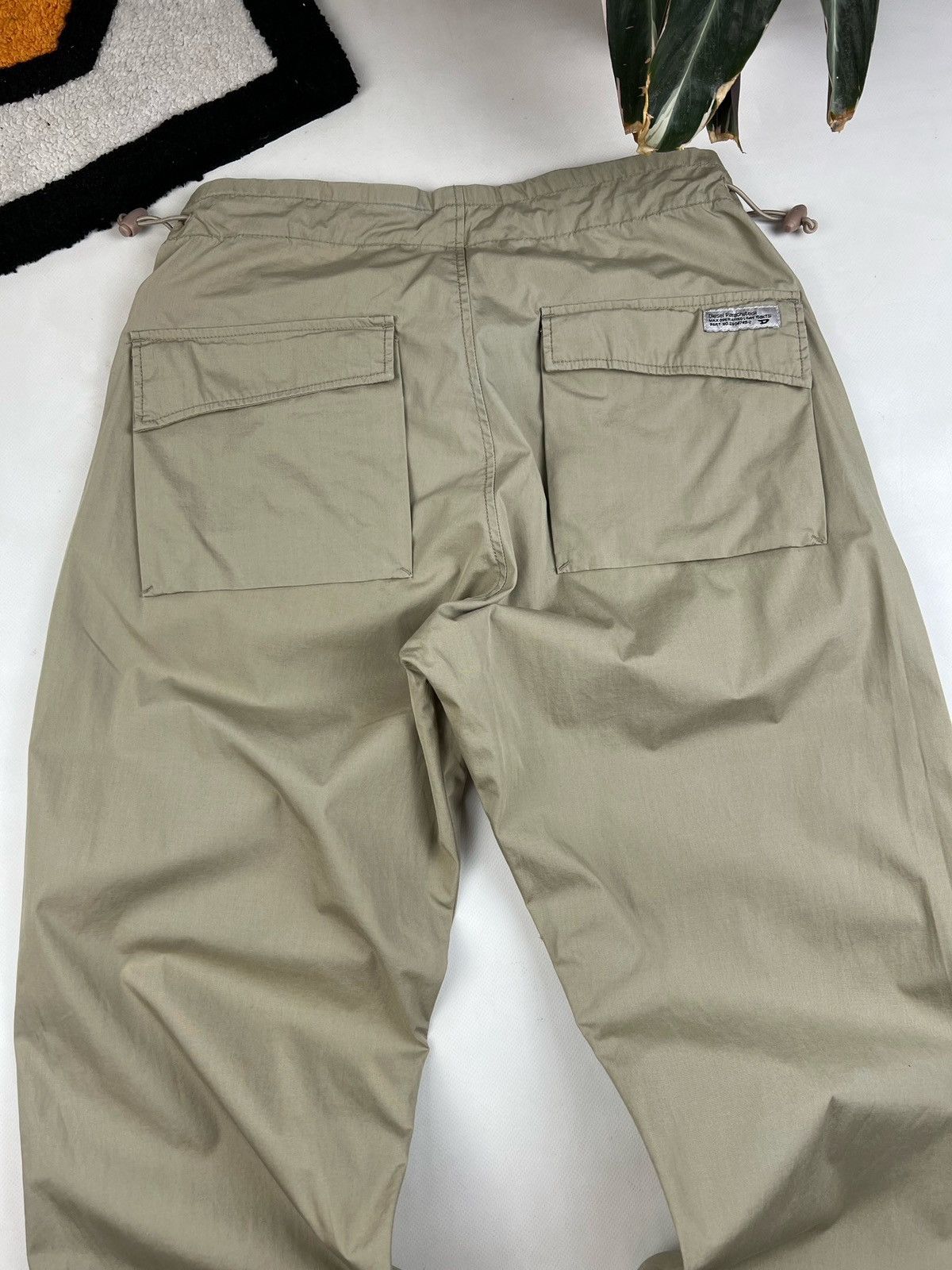 Designer × Japanese Brand × Vintage Vintage diesel Parachute Pants Size US 30 / EU 46 - 11 Thumbnail