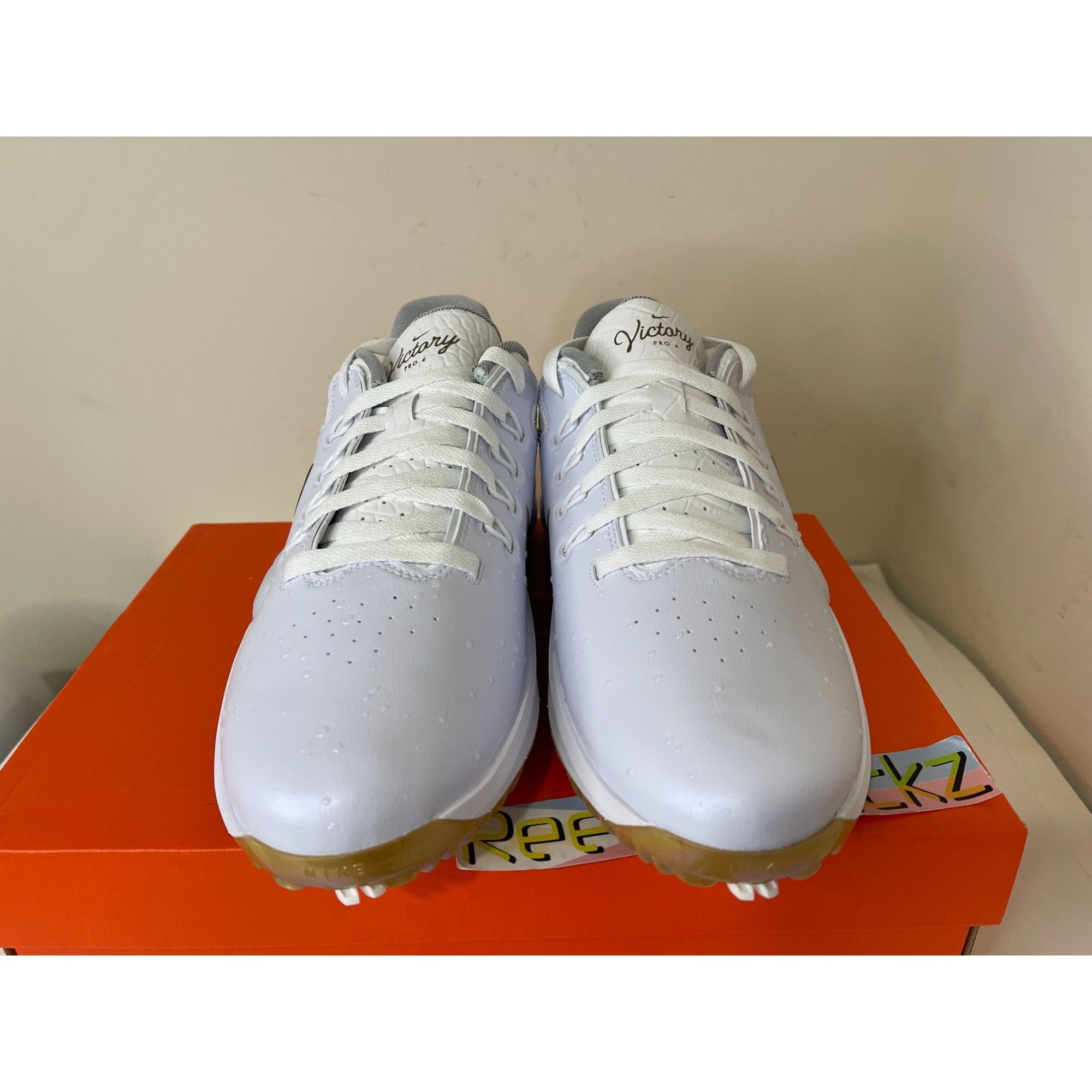 Nike Nike Victory Pro 4 NRG Golf The Players White Gold Mens 9.5u Size US 9.5 / EU 42-43 - 4 Thumbnail