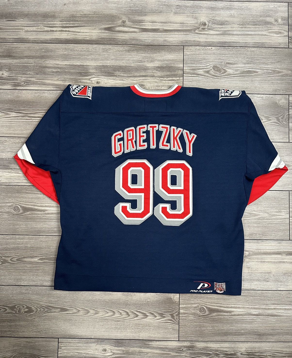 NHL × Pro Player × Vintage Vintage Wayne Gretzky New York Rangers Jersey Size US XXL / EU 58 / 5 - 2 Thumbnail