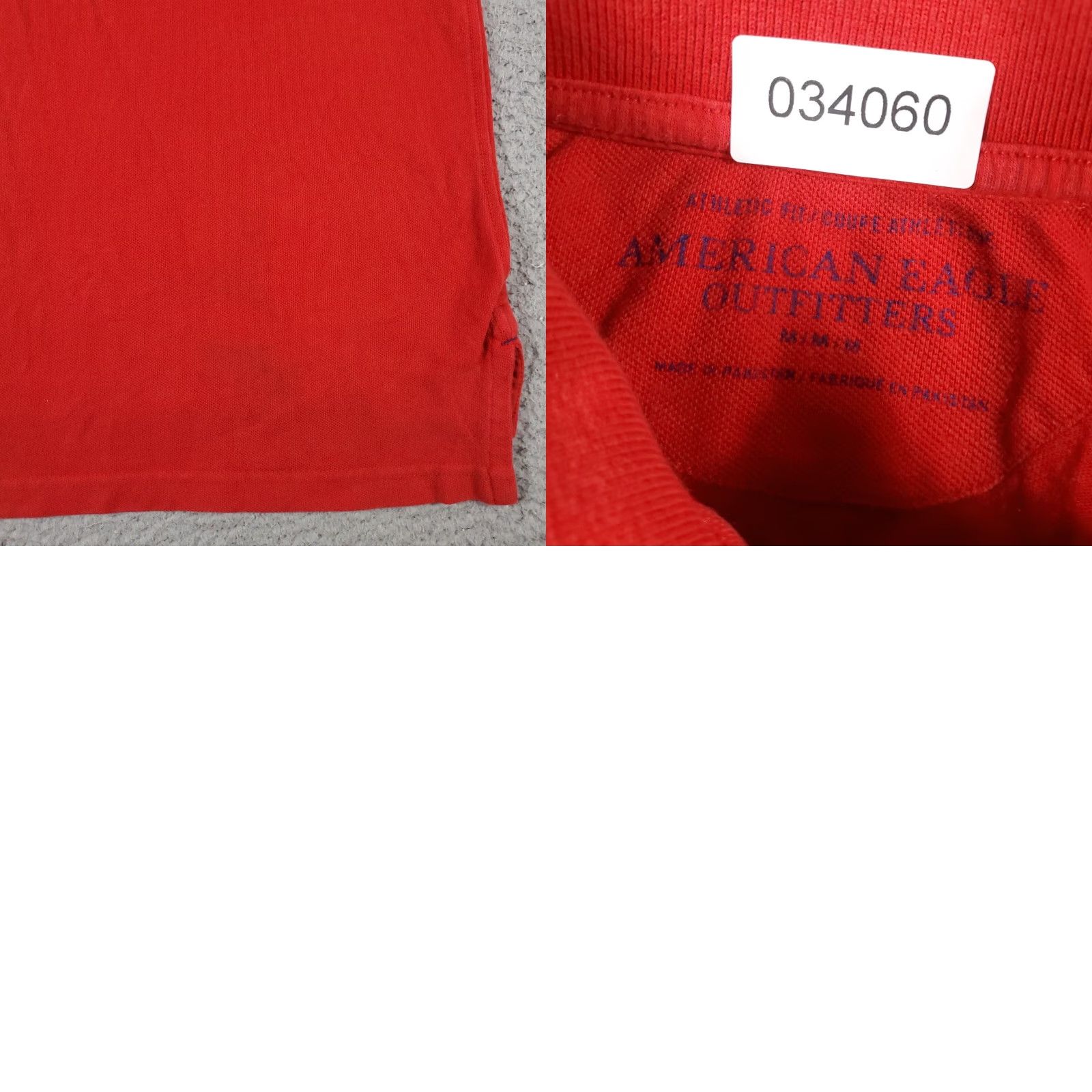 American Eagle Outfitters American Eagle Polo Shirt Mens Medium Red Casual Short Sleeve Activewear Size US M / EU 48-50 / 2 - 8 Thumbnail