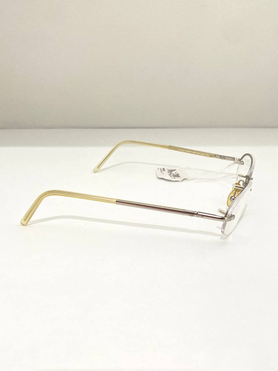 Prada Prada Logo Rimless Retro Oval Vintage Eyeglasses Size ONE SIZE - 8 Thumbnail