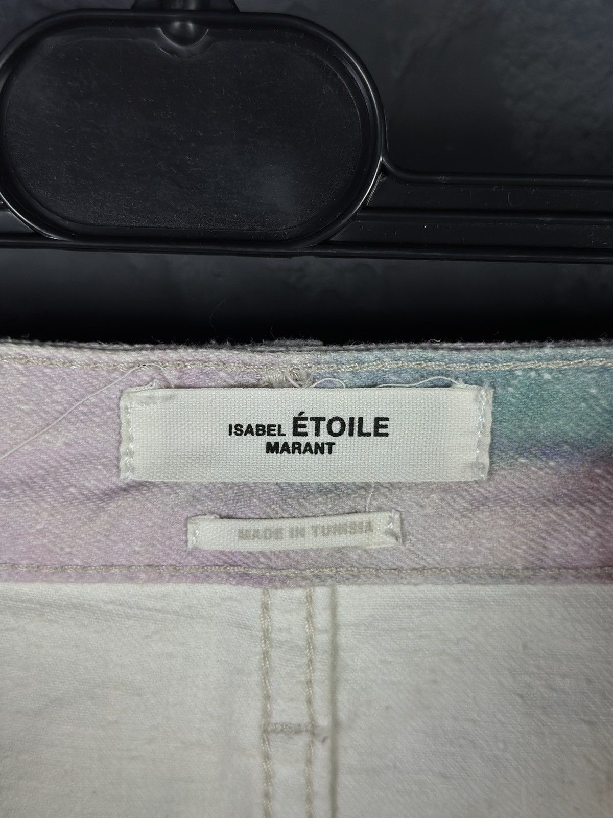 Isabel Marant × Isabel Marant Etoile Isabel Marant Étoile Lesiabb Tie-Dye Denim Short Size 25" / US 0 / IT 36 - 9 Thumbnail