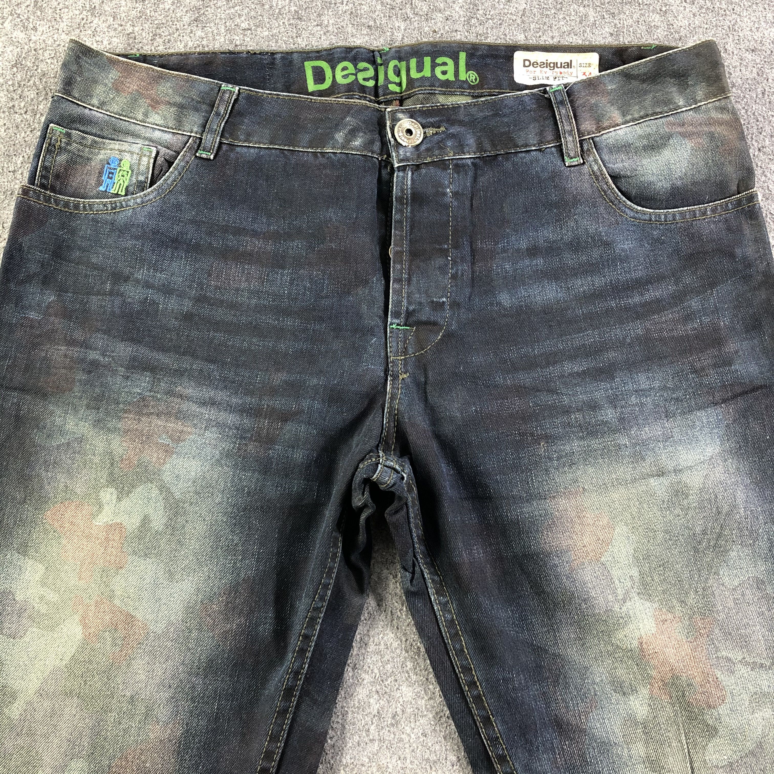 Desigual Vintage Desigual Jeans Slim Fit Denim -J2753 Size US 36 / EU 52 - 3 Thumbnail