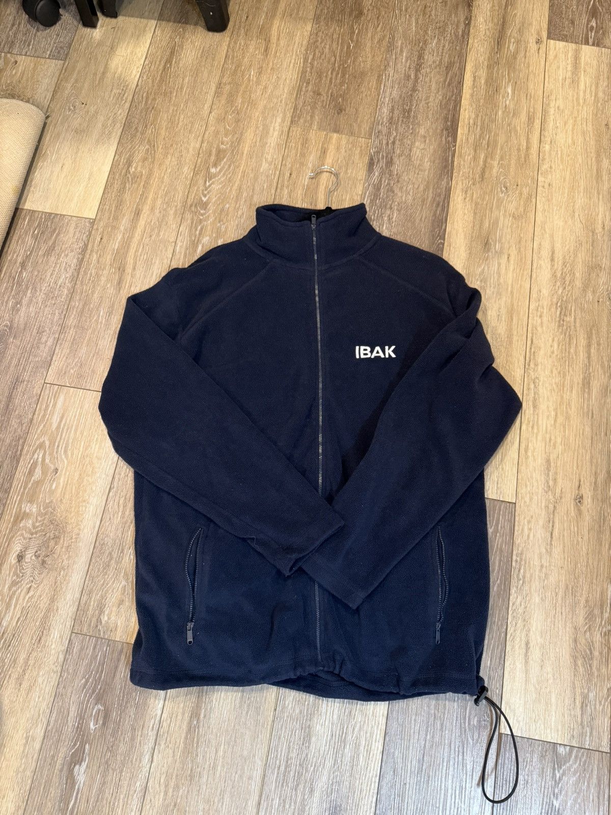 Vintage 🚨 NAVY IBAK VINTAGE FULL ZIP FLEECE 🚨 Size US M / EU 48-50 / 2 - 1 Thumbnail