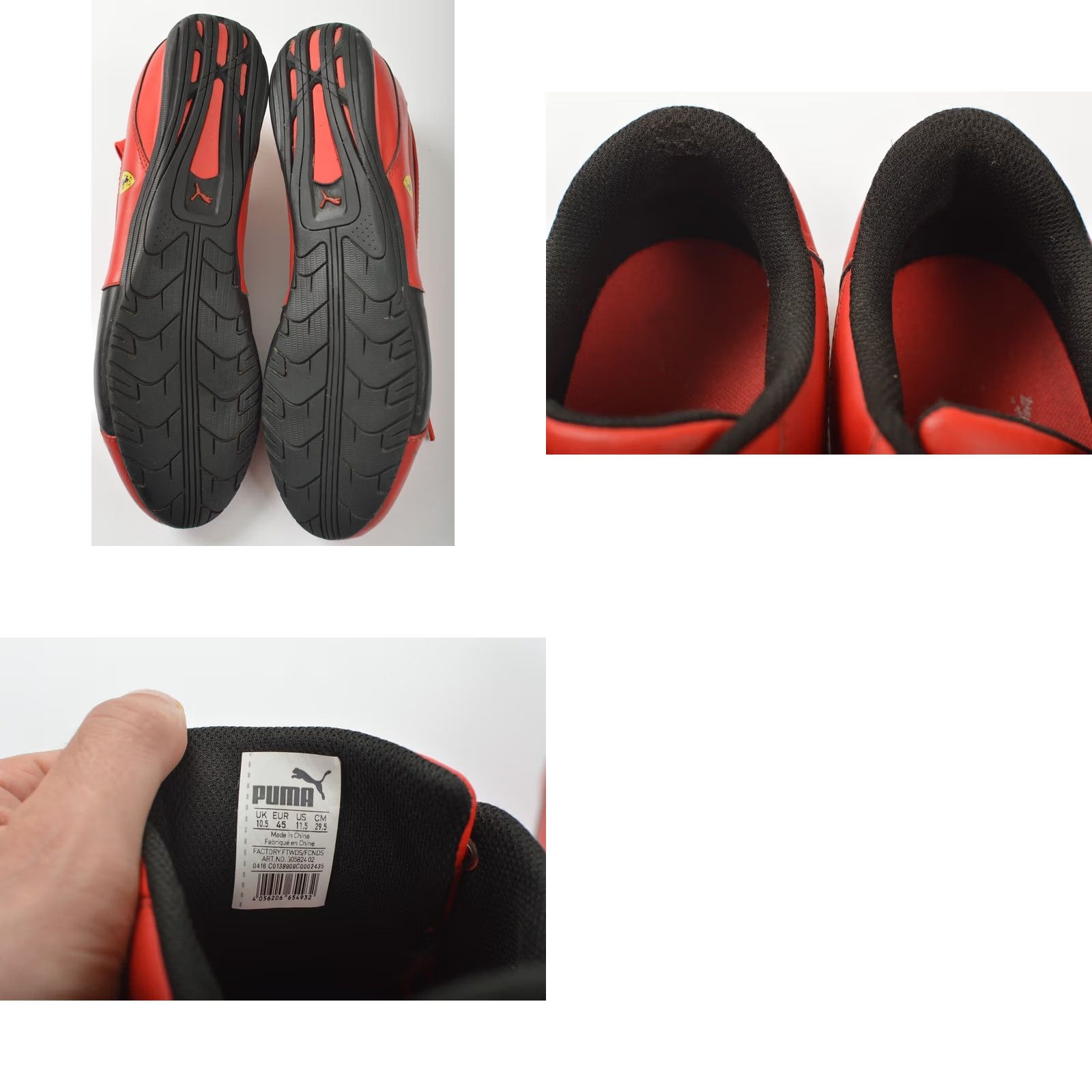 Puma PUMA Ferrari Drift Cat 5 Racing Sneakers Trainers 305824-02 Men US 11.5 Red 45 Size US 11 / EU 44 - 8 Thumbnail
