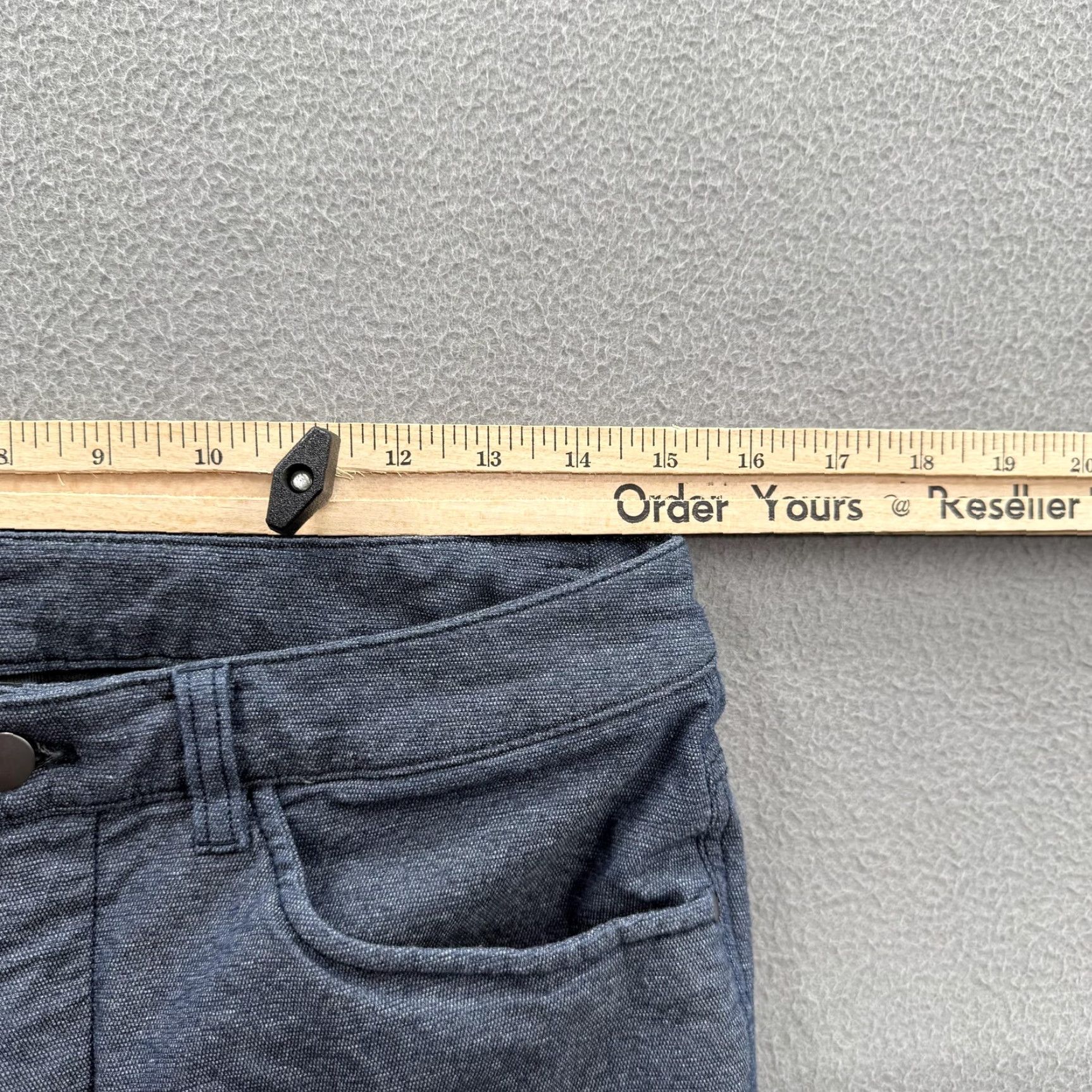Lululemon Lululemon Pants Mens 30x27 Blue Straight Leg Knit Chino 5 Pocket Shirt Casual Mens Size US 30 / EU 46 - 4 Thumbnail