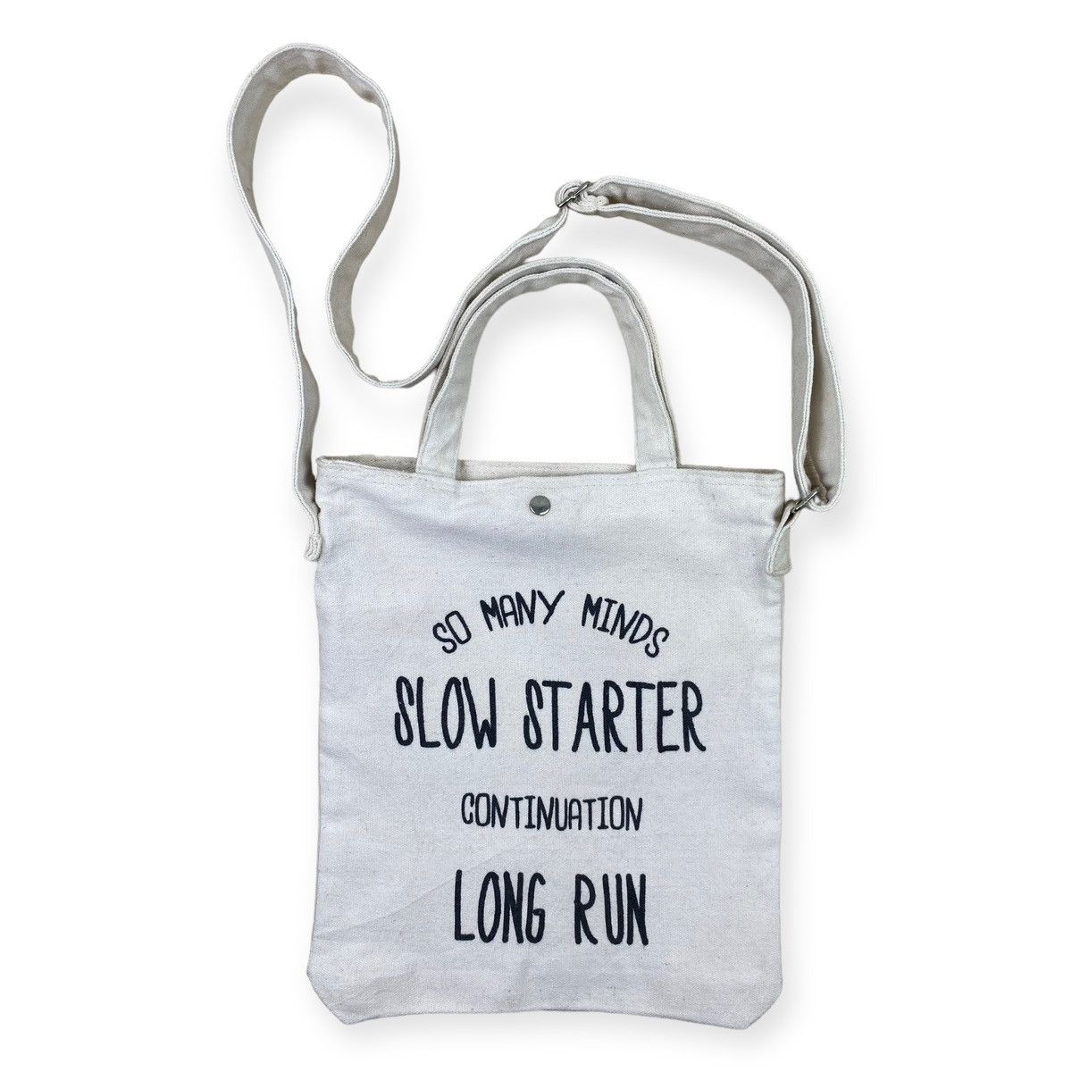 Vintage SLOW STARTER TOTEBAG B018 Size ONE SIZE - 1 Thumbnail