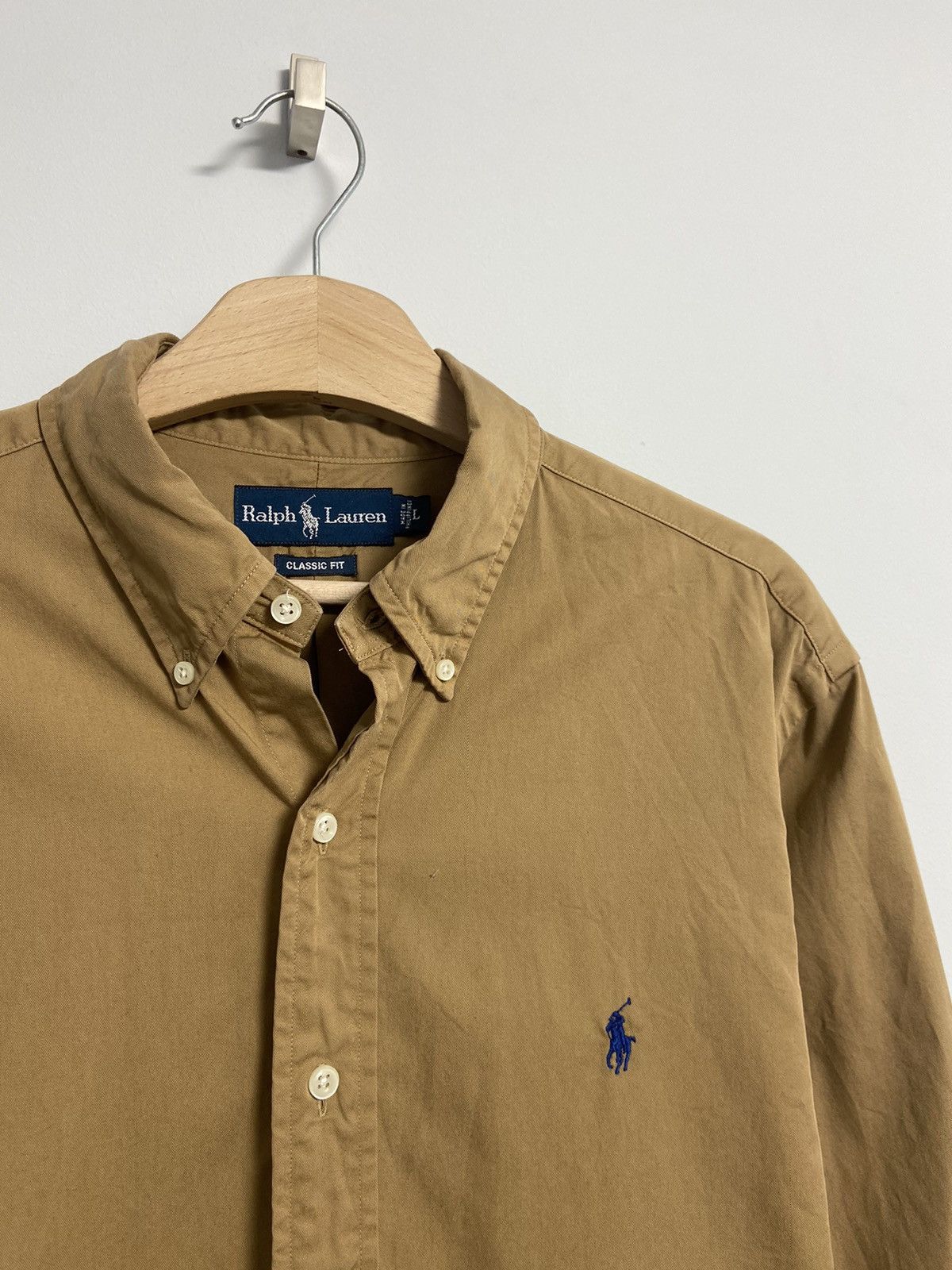 Vintage Polo Ralph Lauren Vintage Button Up Shirt Size US L / EU 52-54 / 3 - 2 Thumbnail