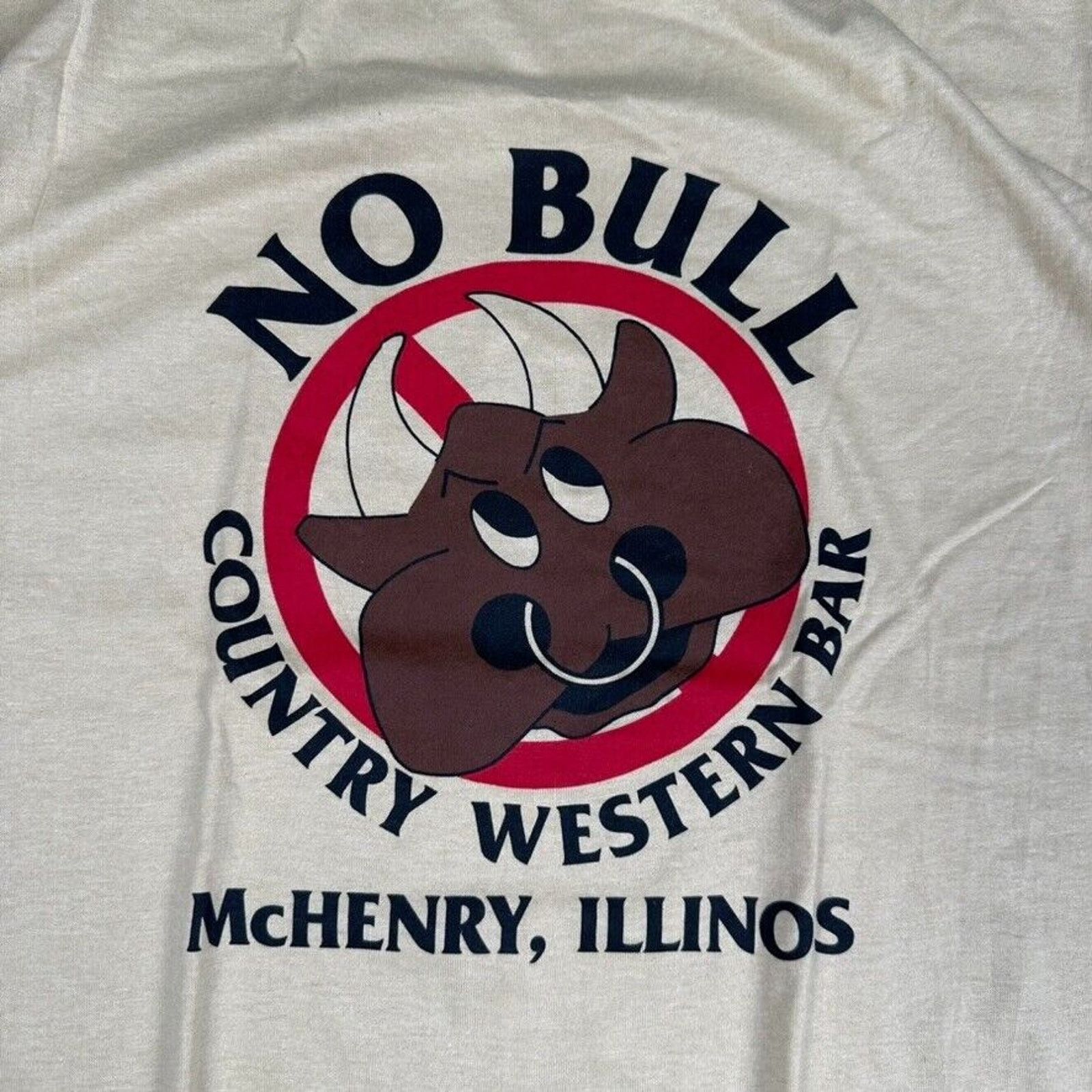 Vintage Vintage Deadstock No Bull Country Western Bar Illinois Shirt Size US XL / EU 56 / 4 - 2 Thumbnail