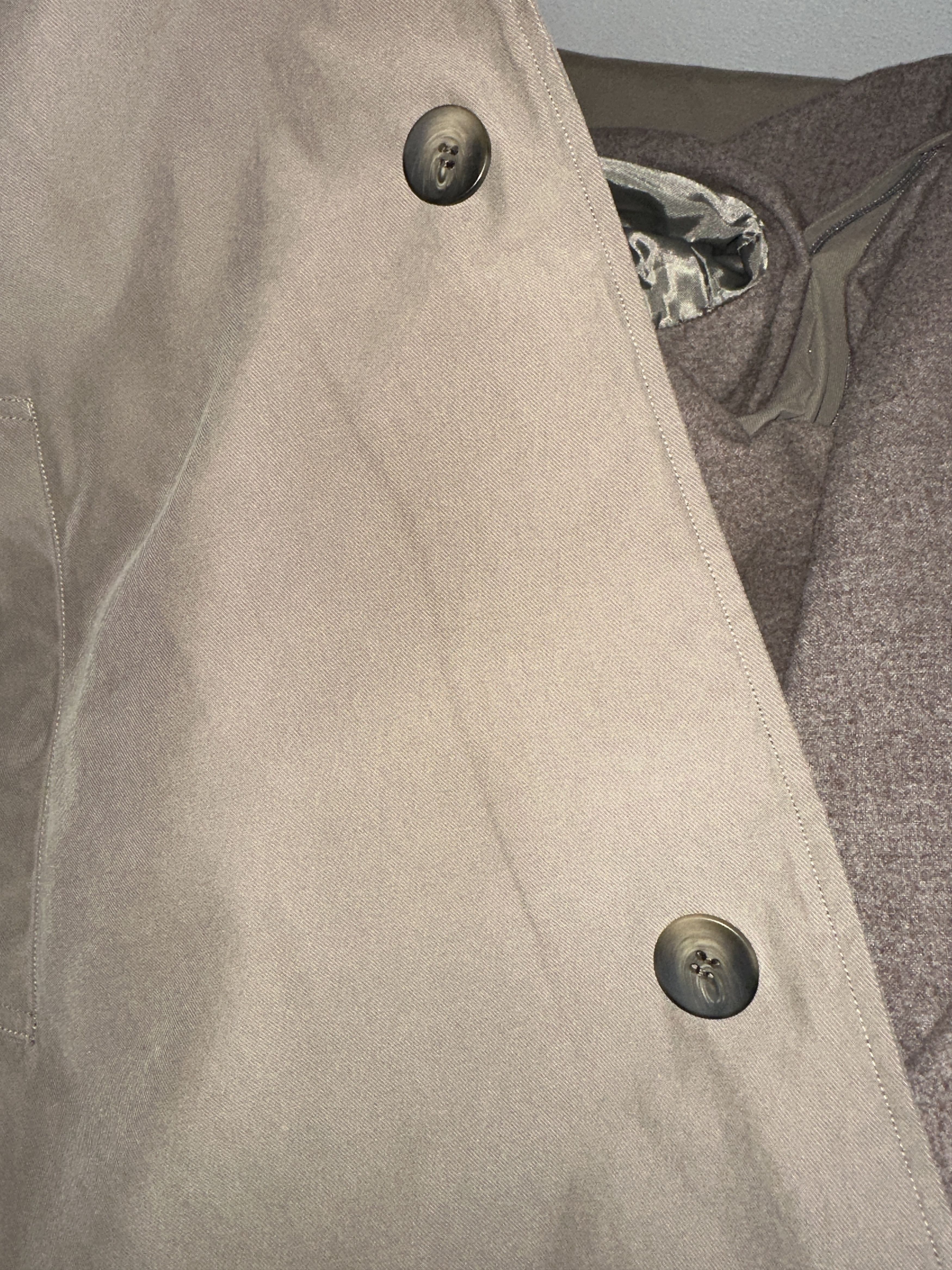 Ermenegildo Zegna Ermenegildo Zegna Prorsum Trench Coat Leather Long Size 48 M Size US M / EU 48-50 / 2 - 15 Thumbnail