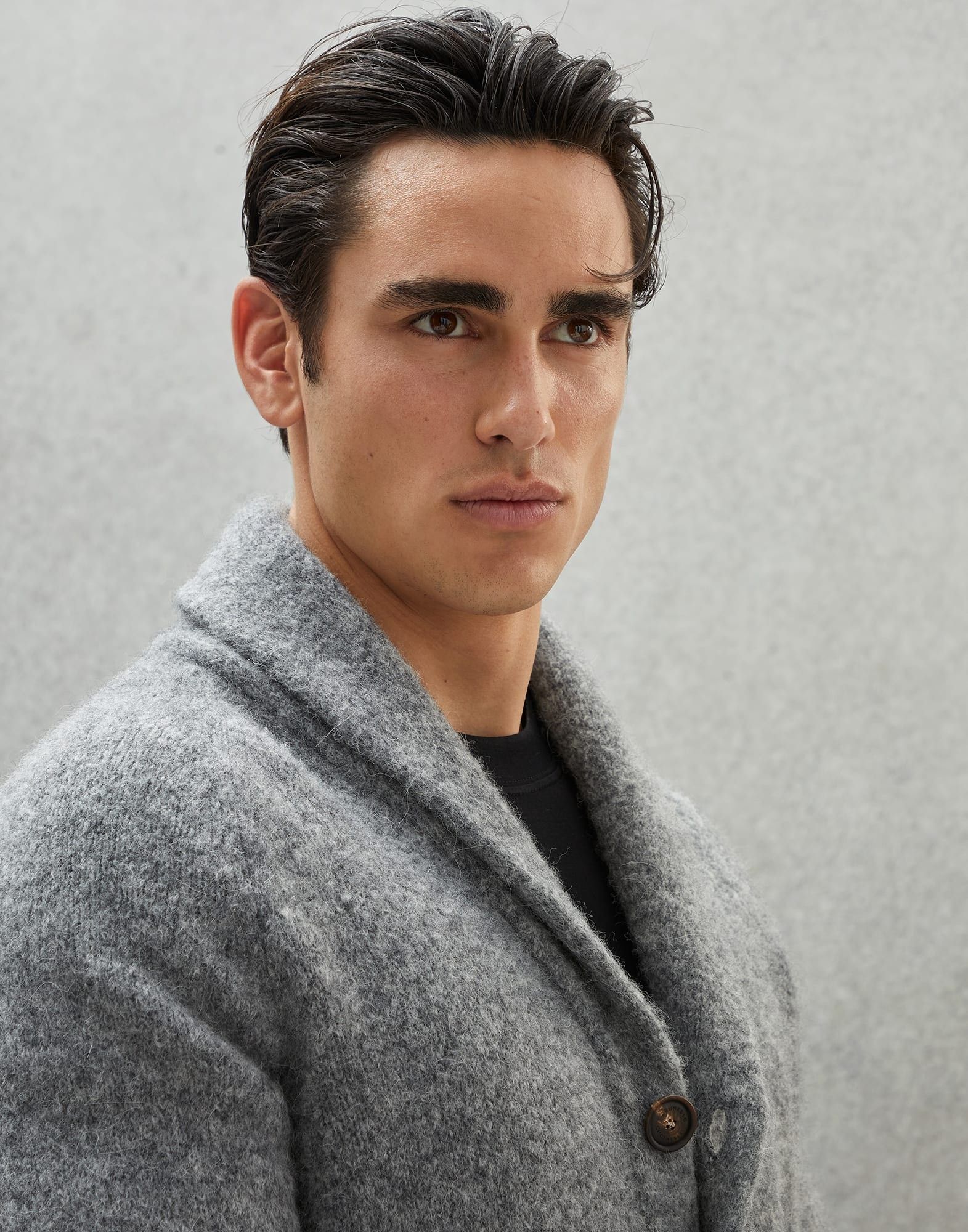 Brunello Cucinelli o1w1db10924 Cardigan in Grey Size US XXL / EU 58 / 5 - 5 Thumbnail