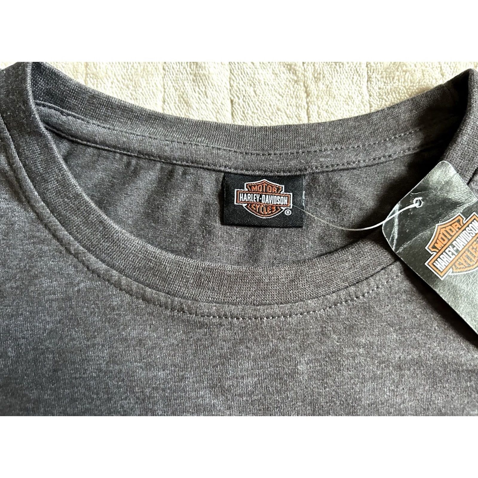 Harley Davidson Harley Davidson Women’s T-Shirt Size S Basic Short Sleeve Round Neck Multicolor Spirit Theme Biker NWT Marquee Size S / US 4 / IT 40 - 6 Thumbnail