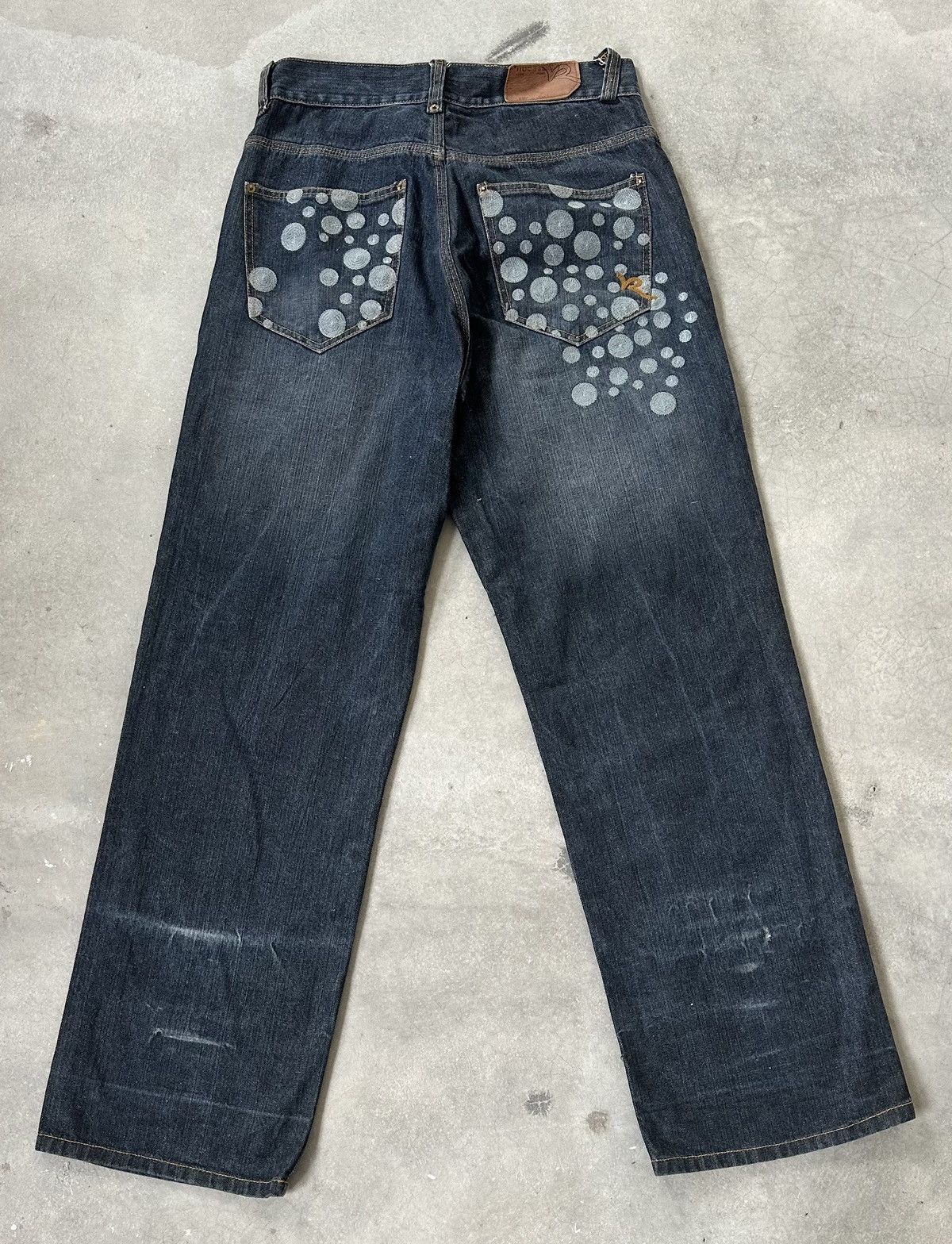 Rocawear VINTAGE ROCAWEAR DOTS POCKET JEANS Size US 33 - 10 Thumbnail