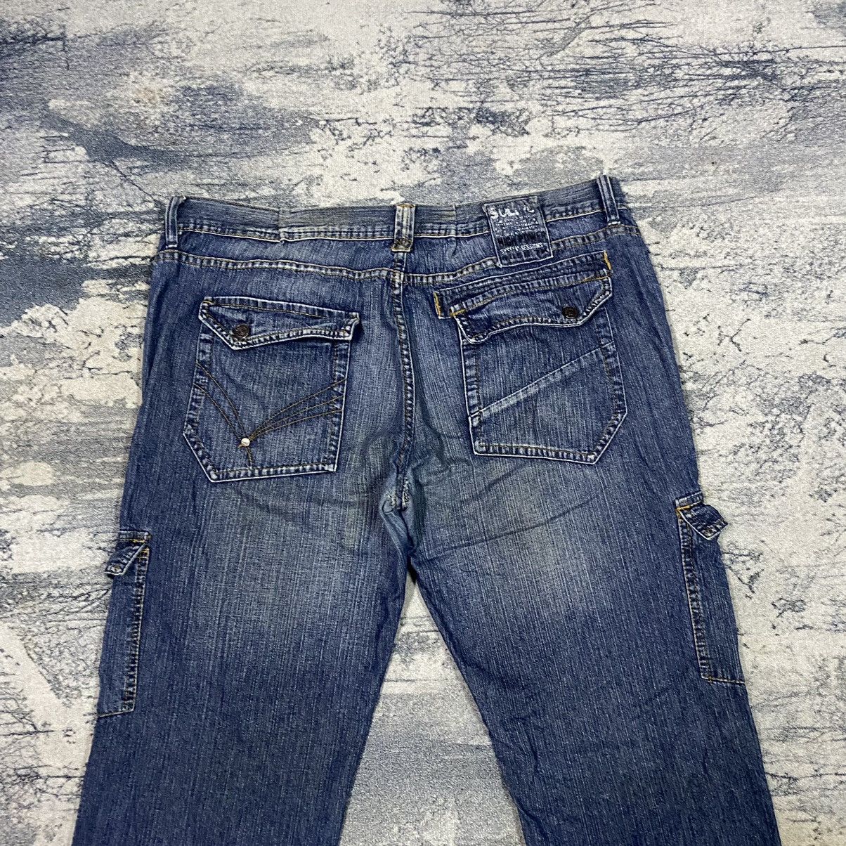 Japanese Brand × Vintage × Voodoo Tactical Vintage Japan Solido Cargo Denim Jeans Size US 40 / EU 56 - 8 Thumbnail