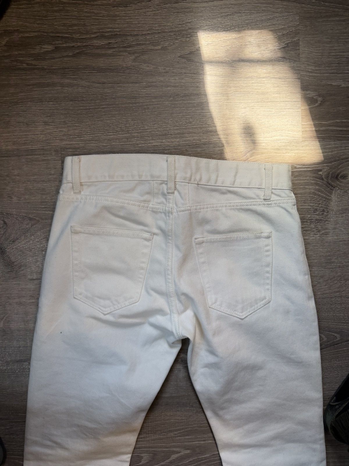 Saint Laurent Paris Saint Laurent Coke White D02 Skinny Jeans Size US 29 - 3 Thumbnail