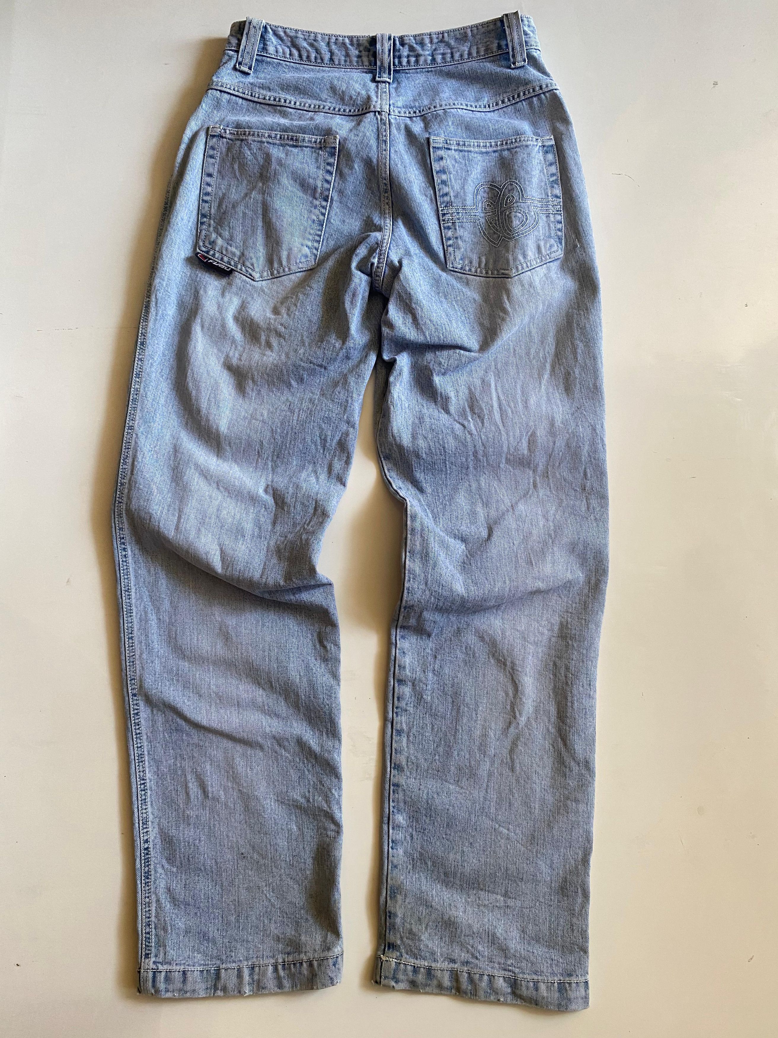 Vintage SEND OFFER 💥 Fubu y2k Denim Pants Size US 30 / EU 46 - 2 Thumbnail