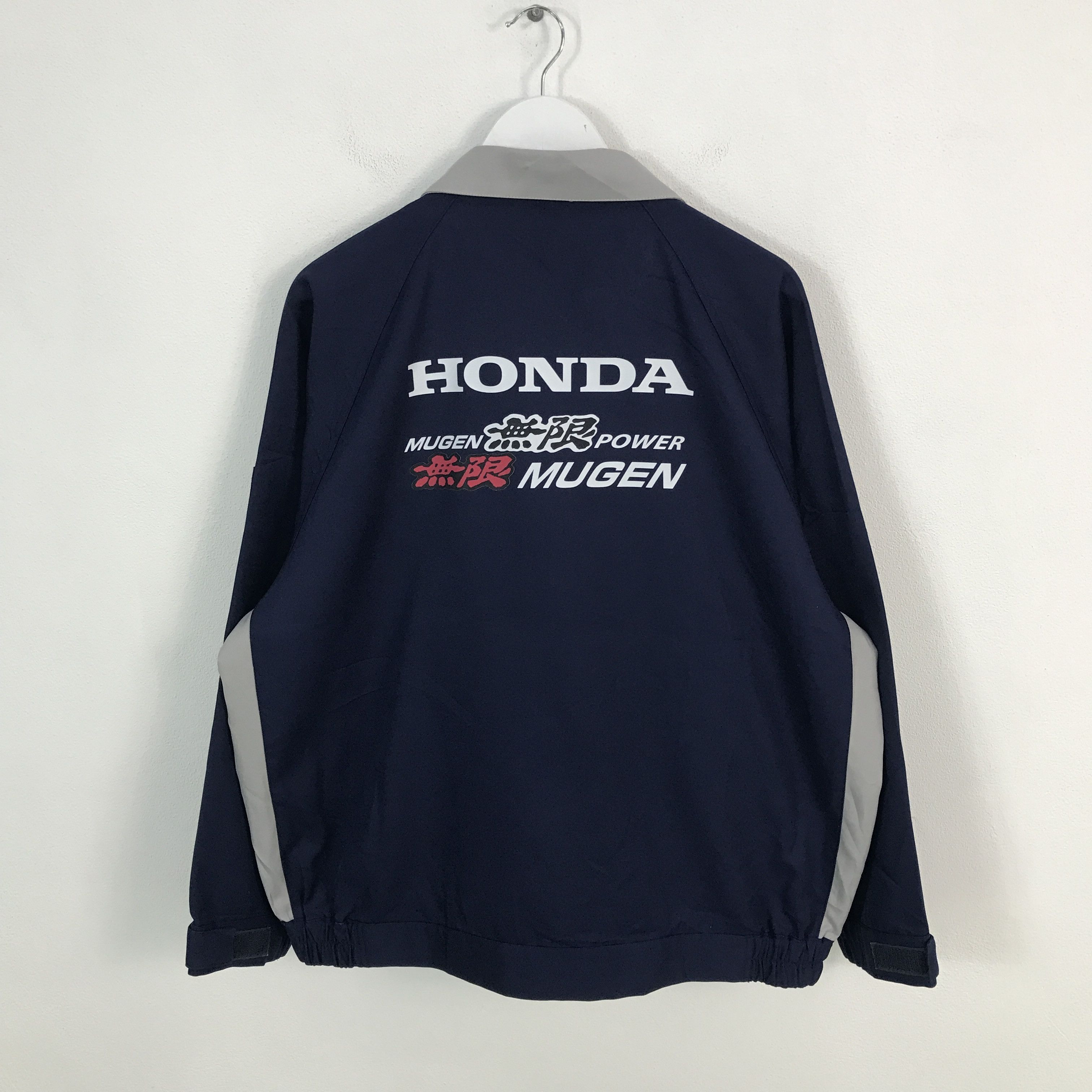 Japanese Brand Rare Honda Mugen Worker Racing Sport Custom Uniform Jacket Size US XL / EU 56 / 4 - 1 Thumbnail