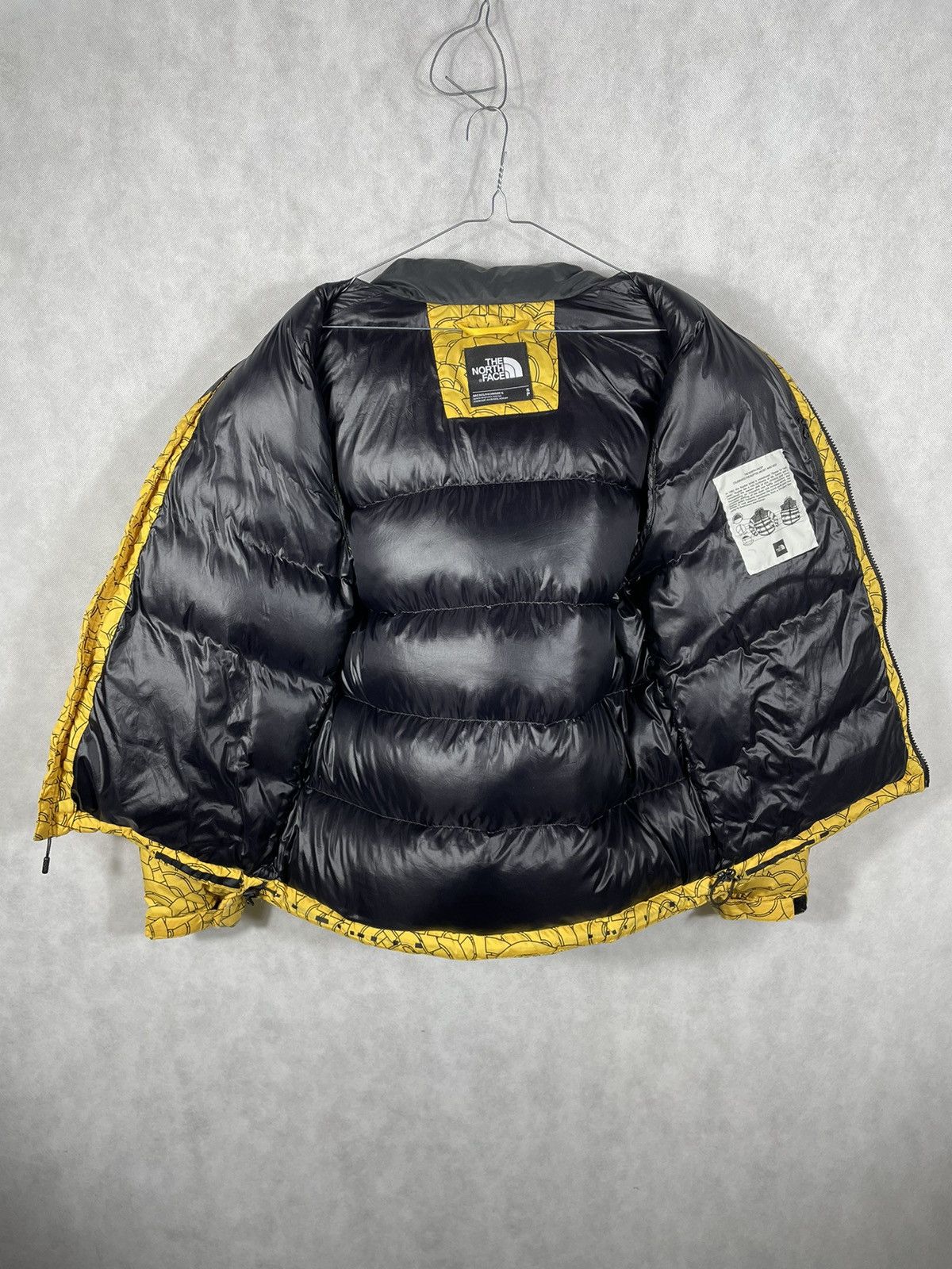 The North Face Yellow The North Face TNF 1992 Retro Nuptse Jacket Monogram Size US S / EU 44-46 / 1 - 12 Thumbnail
