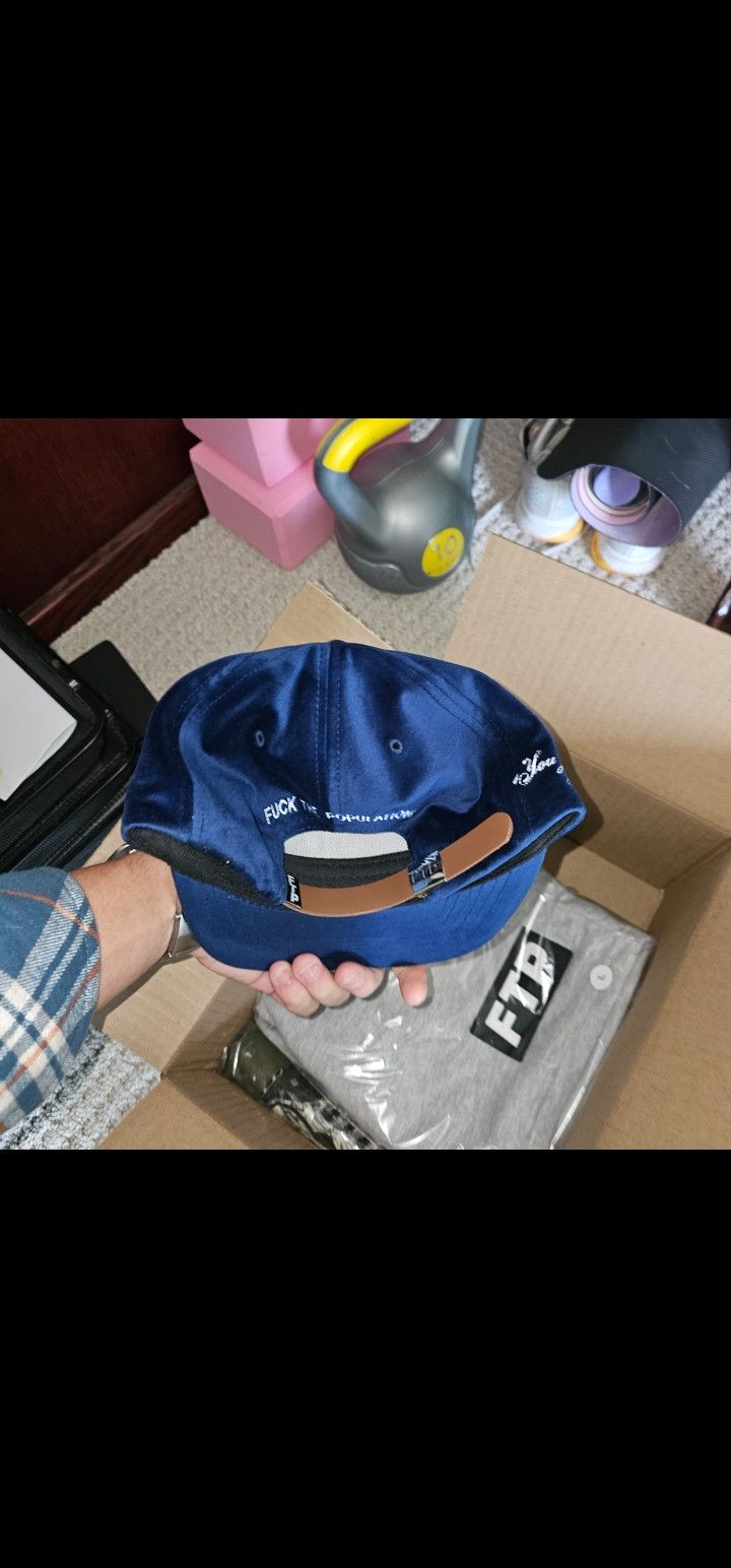 Fuck The Population FTP ROYAL DIAMOND DEALER 5PANEL HAT Size ONE SIZE - 5 Thumbnail