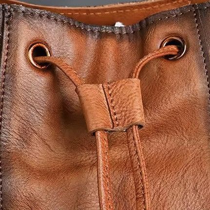 Genuine Leather Luxury Designer Leather Backpack Size ONE SIZE - 5 Thumbnail