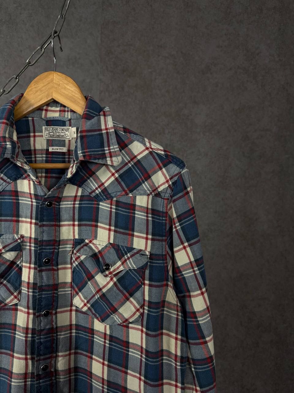 Polo Ralph Lauren Polo Jeans Company Ralph Lauren designer flannel shirt Size US M / EU 48-50 / 2 - 2 Thumbnail