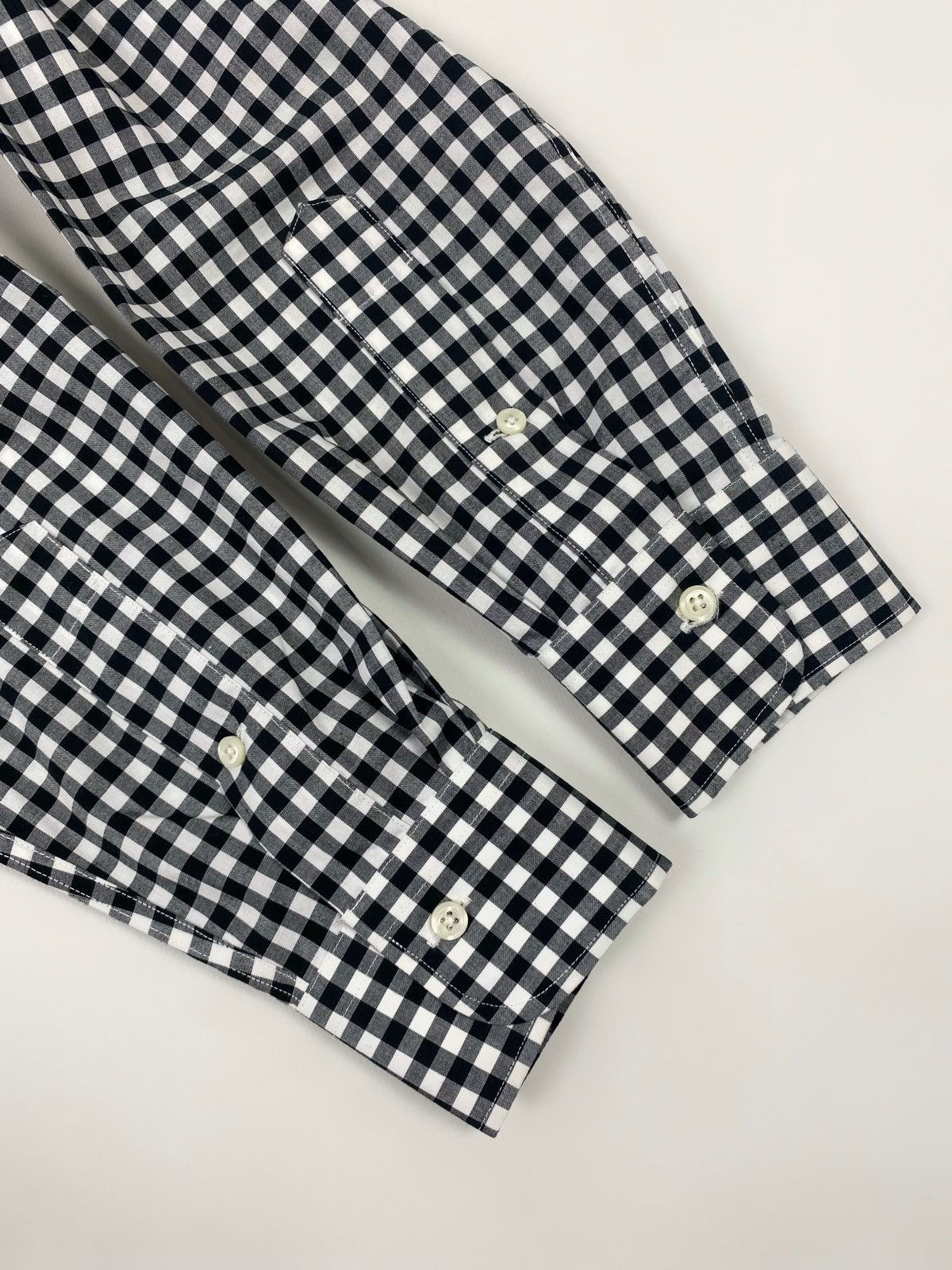 Lauren Ralph Lauren Lauren Ralph Lauren Gingham Check Slim Fit Non Iron Shirt Size US M / EU 48-50 / 2 - 6 Thumbnail