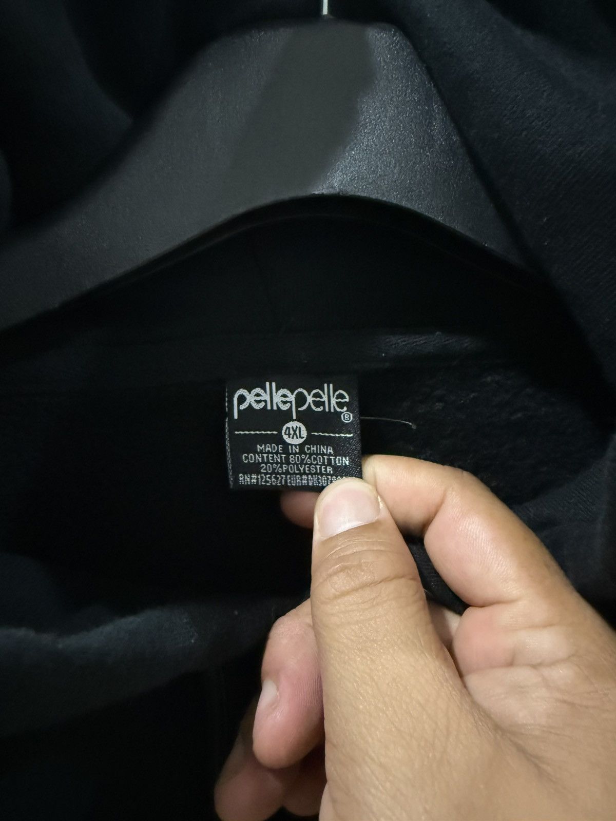 Pelle Pelle Y2K PELLE PELLE Wu-Tang Hoodie Big Size Size US XXL / EU 58 / 5 - 7 Thumbnail