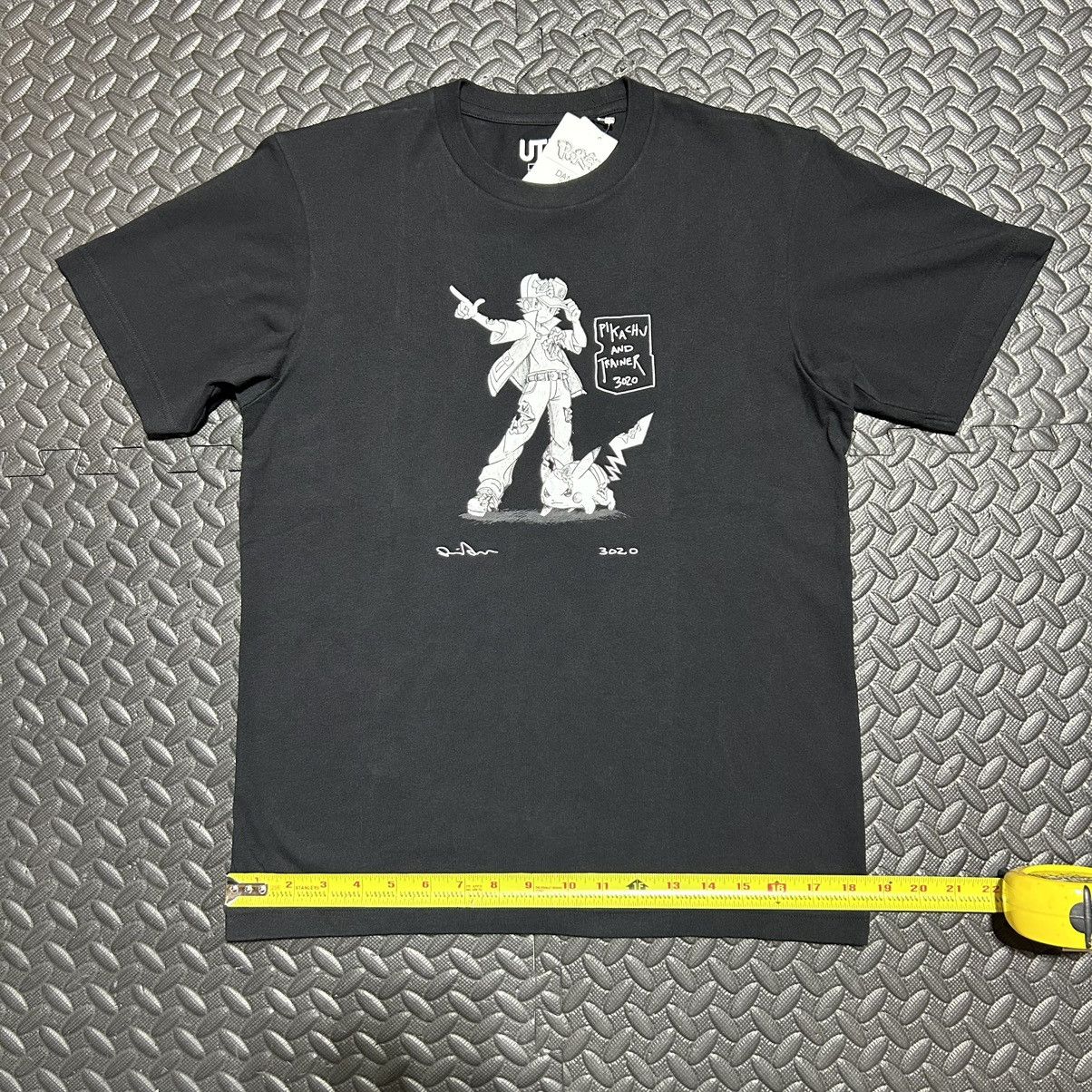 Pokemon × Uniqlo Uniqlo Pokemon Daniel Arsham Shirt Pikachu Black Mens XS NEW Size US XS / EU 42 / 0 - 8 Thumbnail