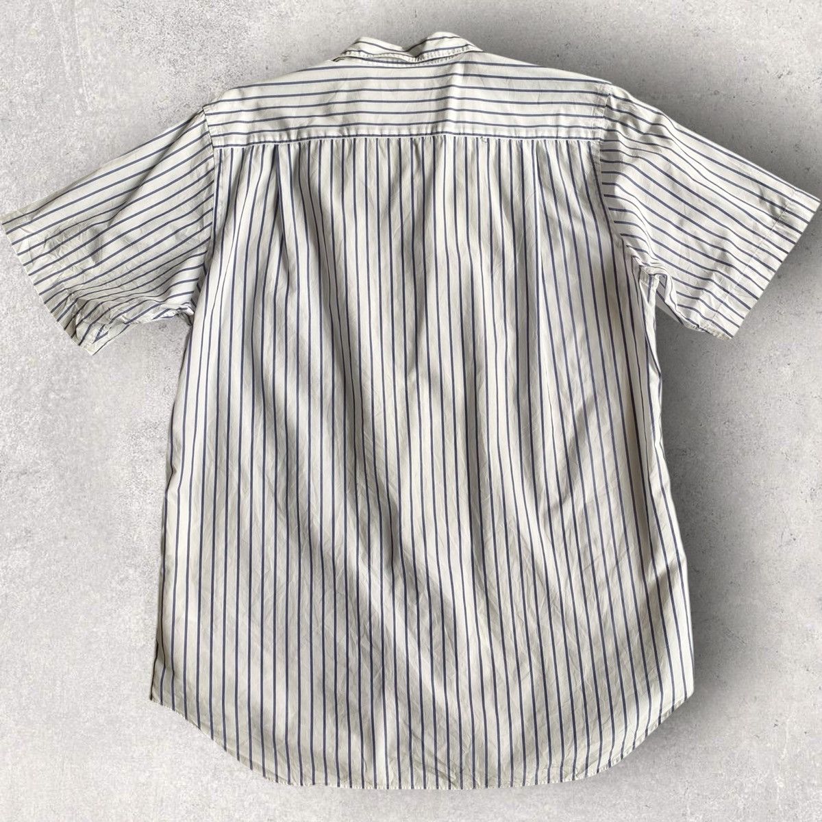 Comme des Garcons Homme Plus SS03 Stripe Logo Shirt Size US S / EU 44-46 / 1 - 3 Thumbnail