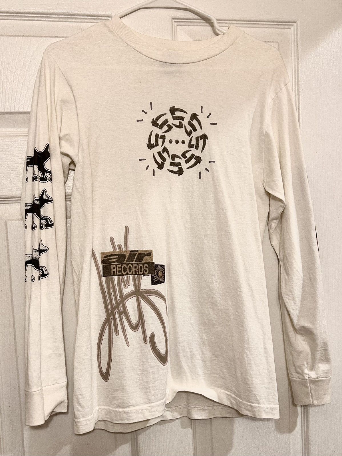 Travis Scott Cactus Jack - Air Record Long Sleeve Tee