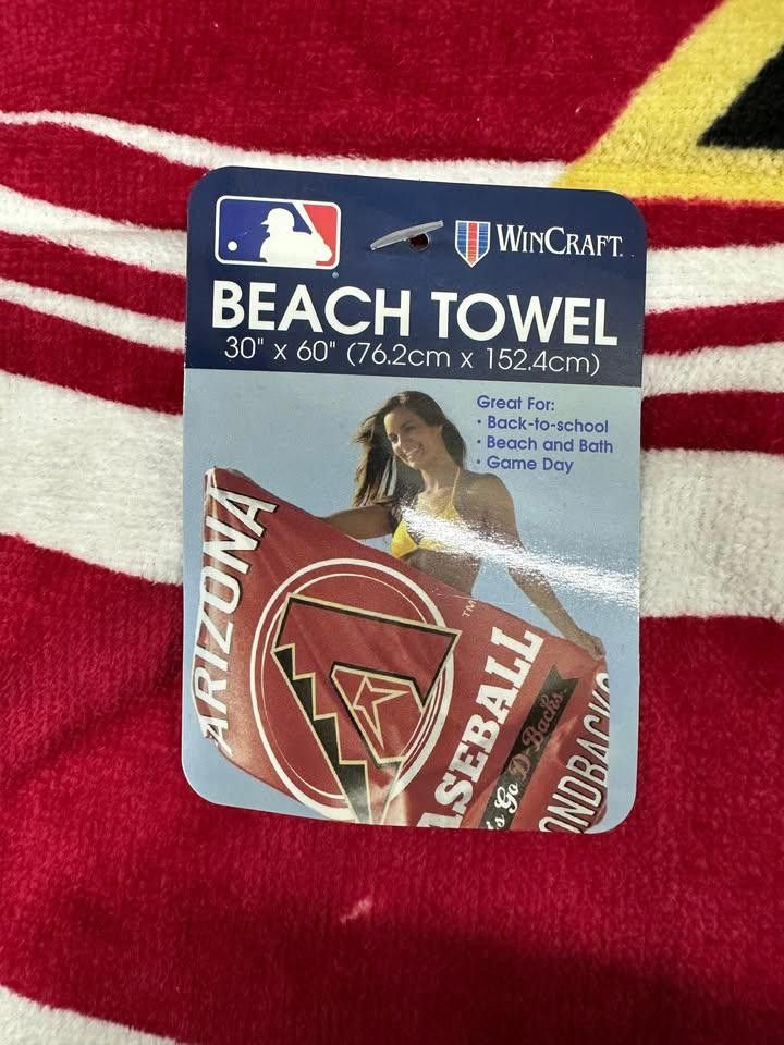 Designer Arizona Diamondback Beach Towel Size ONE SIZE - 2 Thumbnail