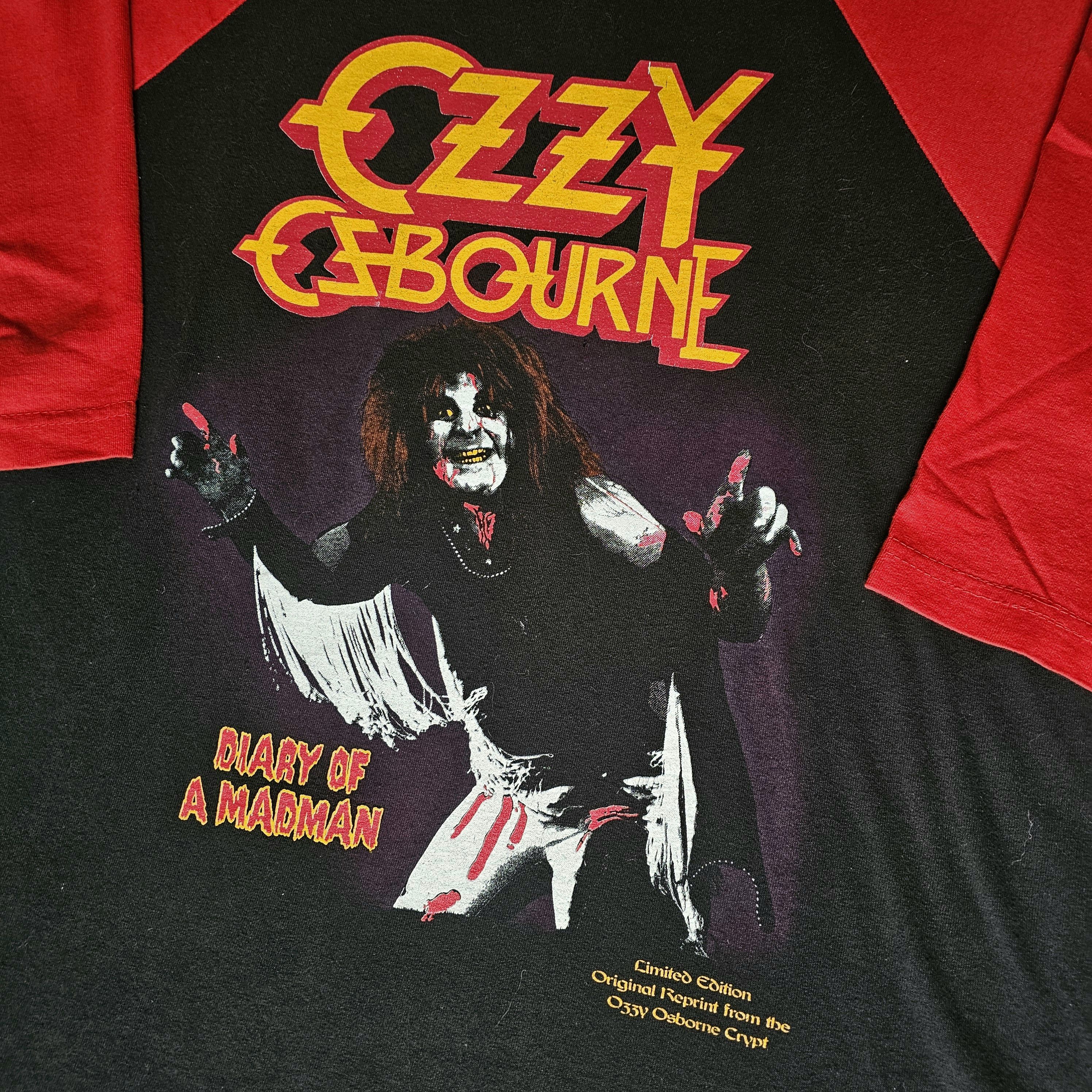 Black Sabbath Ozzy Osborne Diary Of A Mad Man Shirt Size US L / EU 52-54 / 3 - 2 Thumbnail