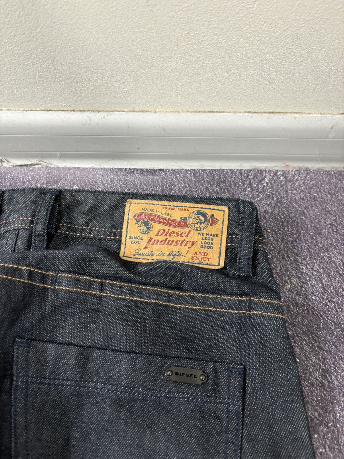 Diesel Diesel Braddom NWT Regular Slim Avant Garde Denim Jeans Size US 29 - 19 Thumbnail