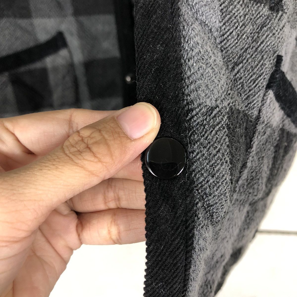Issey Miyake 🔥Vintage Quilted Button Jacket Global Work Japan Tartan Size US M / EU 48-50 / 2 - 16 Thumbnail