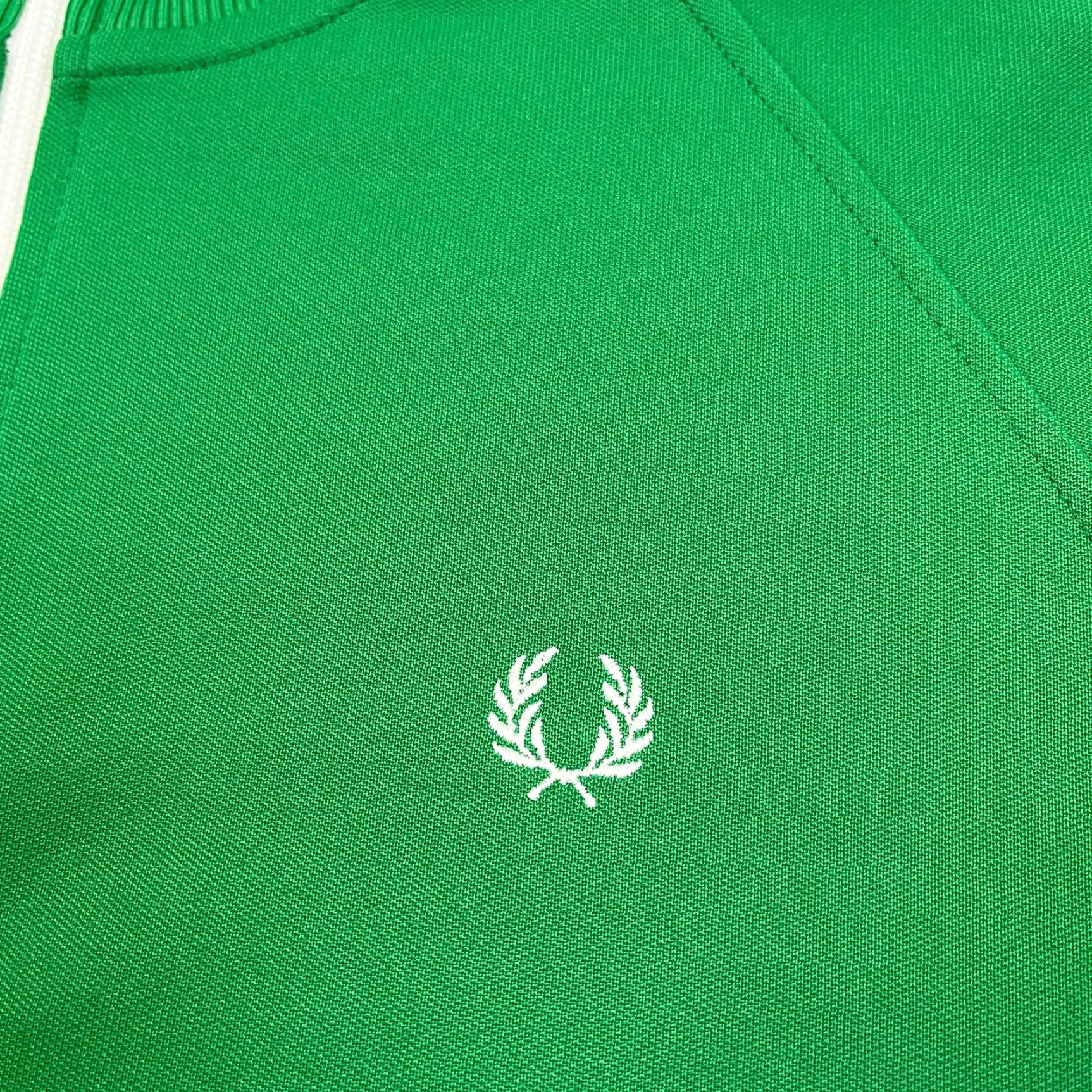 Fred Perry Fred Perry Sportswear Track Jacket Mens M Green Active Court Blokecore Portugal Size US M / EU 48-50 / 2 - 2 Thumbnail