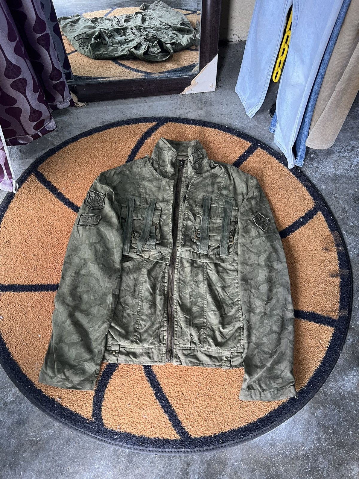 Other 🔥Rare Camo Bondage Zipper Jacket Size US M / EU 48-50 / 2 - 2 Thumbnail