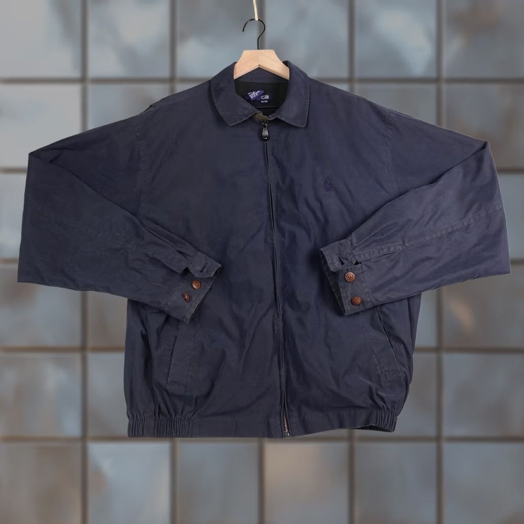 Nautica VINTAGE Nautica Jacket Mens XL Navy Blue Plaid Lined Windbreaker Outdoor 90s Size US XL / EU 56 / 4 - 1 Thumbnail