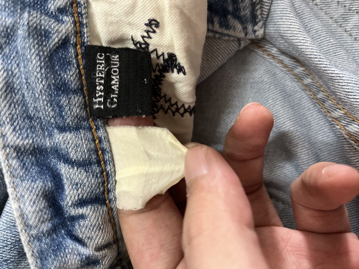 Hysteric Glamour Vintage Hysteric Glamour Ramones Studs Distressed Jeans Size US 27 - 16 Thumbnail