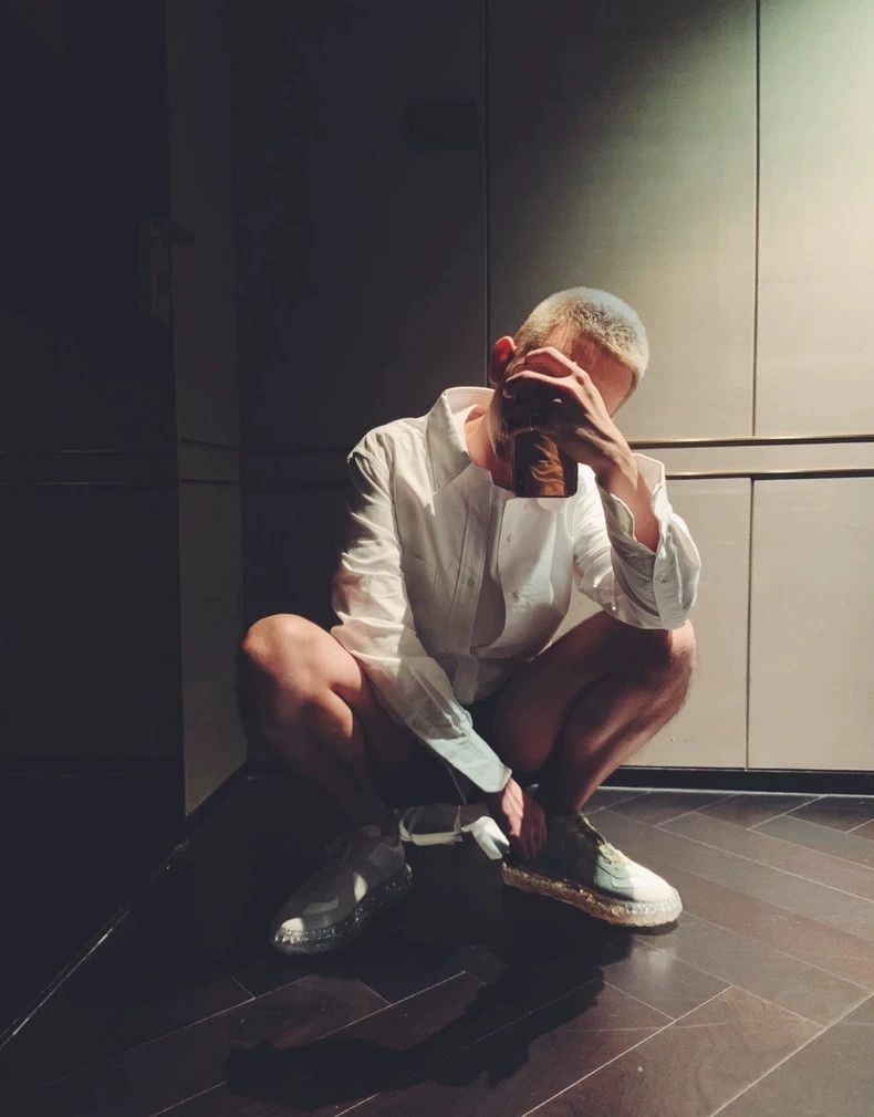 Thom Browne Thom Browne size2 The back strap design shirt Size US M / EU 48-50 / 2 - 8 Thumbnail