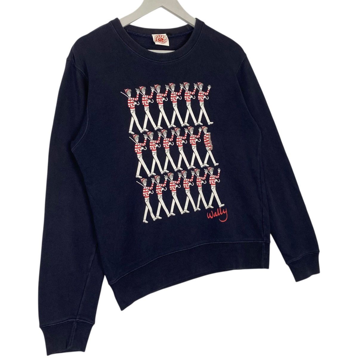 Vintage Vintage Where’s Wally Sweatshirt Crewneck Navy Blue Size S Size US S / EU 44-46 / 1 - 3 Thumbnail