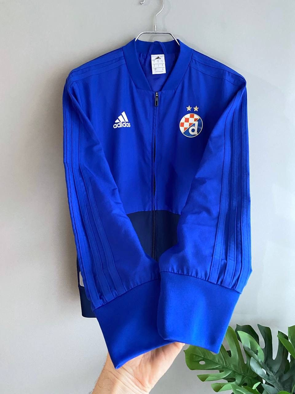 Adidas Dinamo Zagreb FC Men's Blue Soccer Track Jacket, Size S Size US S / EU 44-46 / 1 - 3 Thumbnail