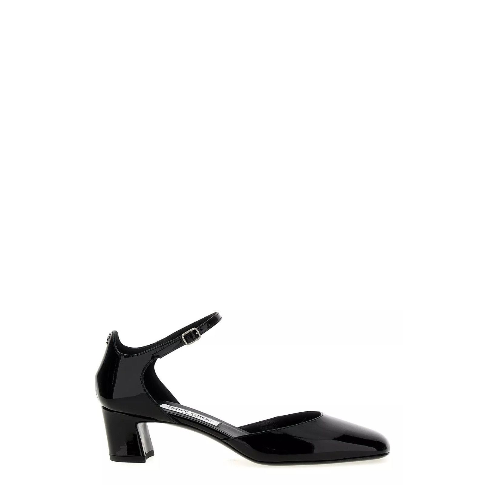 Jimmy Choo JIMMY CHOO Pixie Black Leather 45mm Heeled Slingback Pumps N Size US 8 / IT 38 - 1 Thumbnail