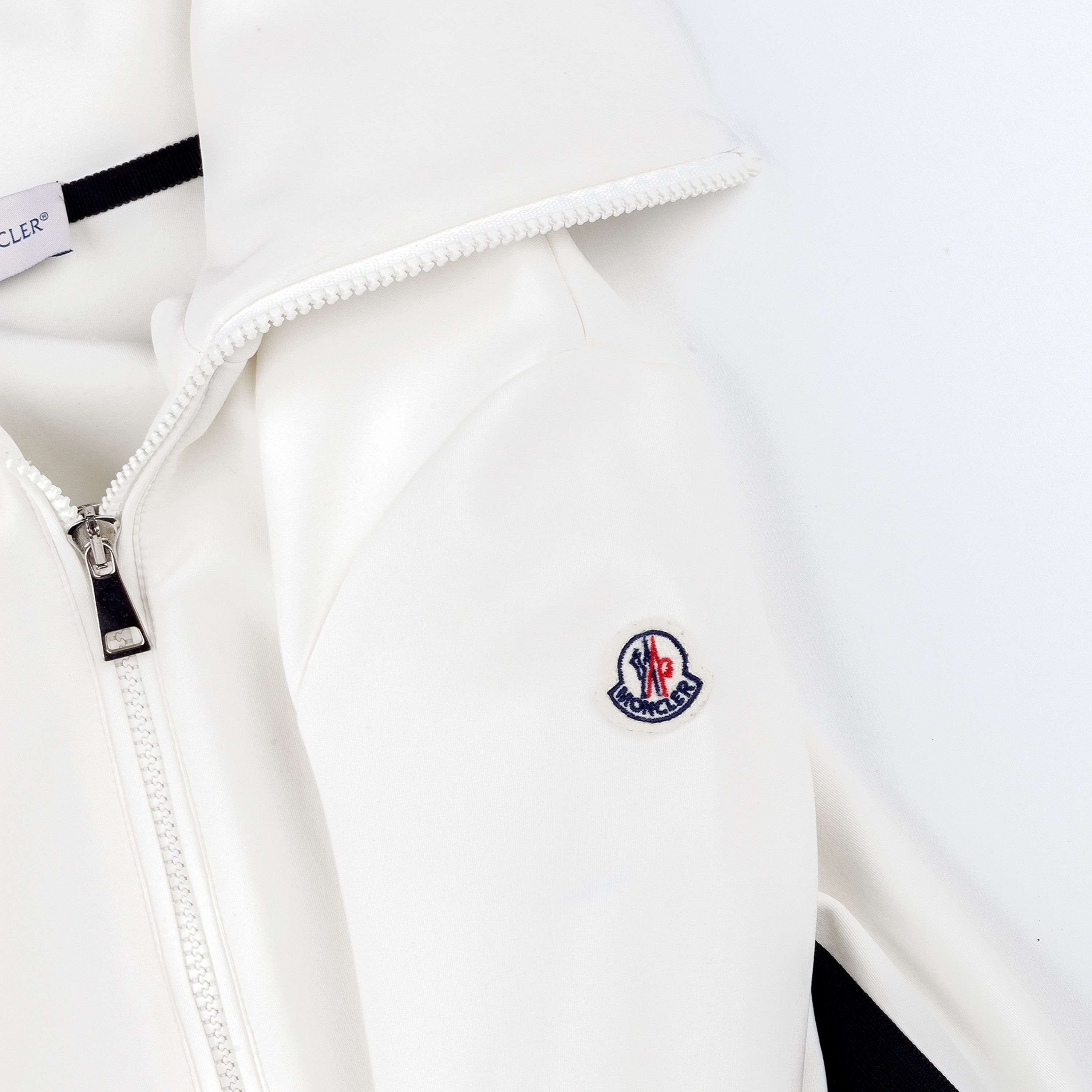 Moncler Moncler Vintage White Cream Jacket (S) Size S / US 4 / IT 40 - 4 Thumbnail