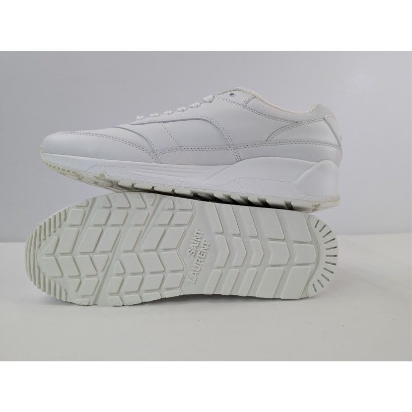Saint Laurent Paris o1rshd1 Bump Low-Top Sneakers in Blanc Optique / Bianco Size US 13 / EU 46 - 14 Thumbnail