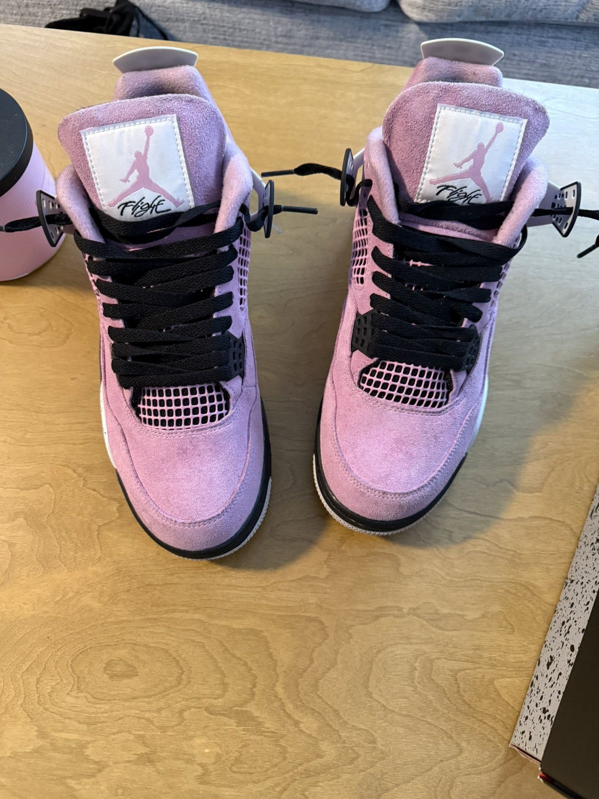 Jordan Brand Jordan 4 Retro Orchid Size US 10 / EU 43 - 5 Thumbnail