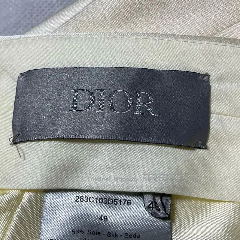 Other Dior Men's Cream Wool Casual Pants . Size US 38 / EU 54 - 3 Thumbnail