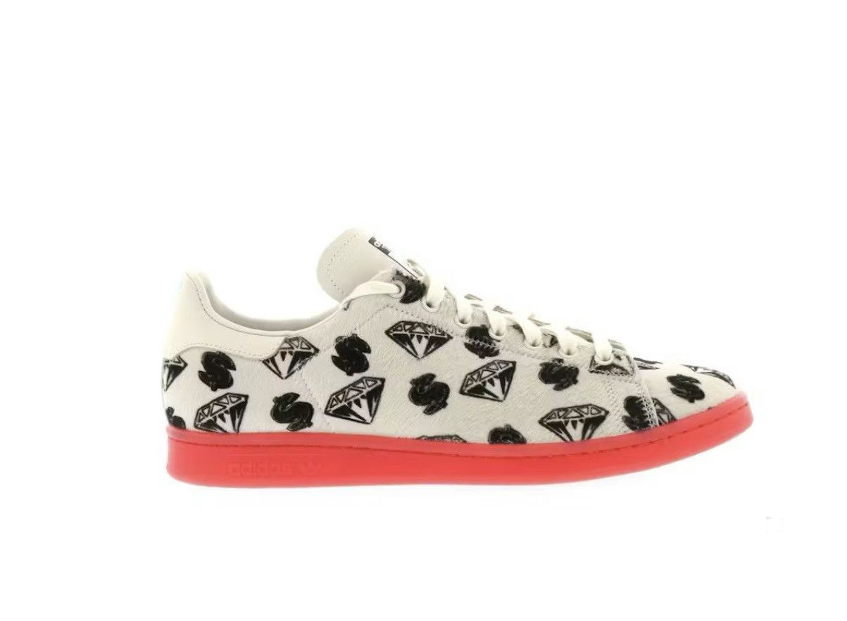 Adidas × Pharrell Adidas Stan Smith BBC Pharrell White Pony Hair (2015) Size US 7 / EU 40 - 1 Thumbnail